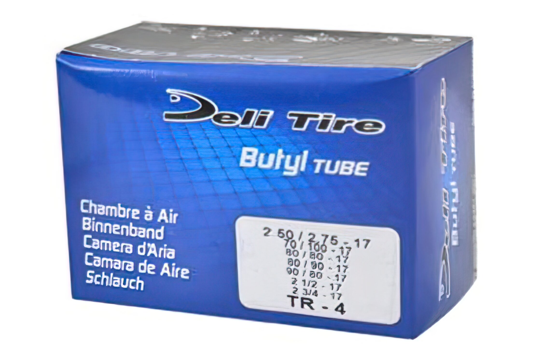 Image of Schlauch Deli Tire Mofa 2 3/4 17 Zoll (gerades Ventil)