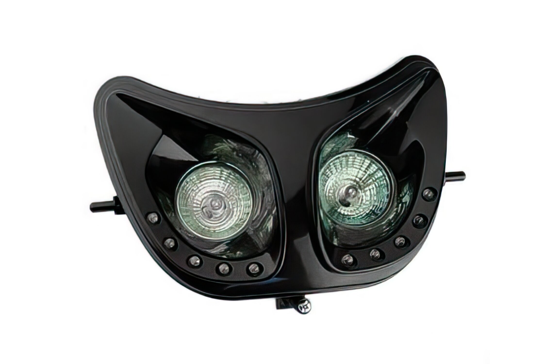Image of Lichtmaske Doppeloptik LED Derbi Senda schwarz