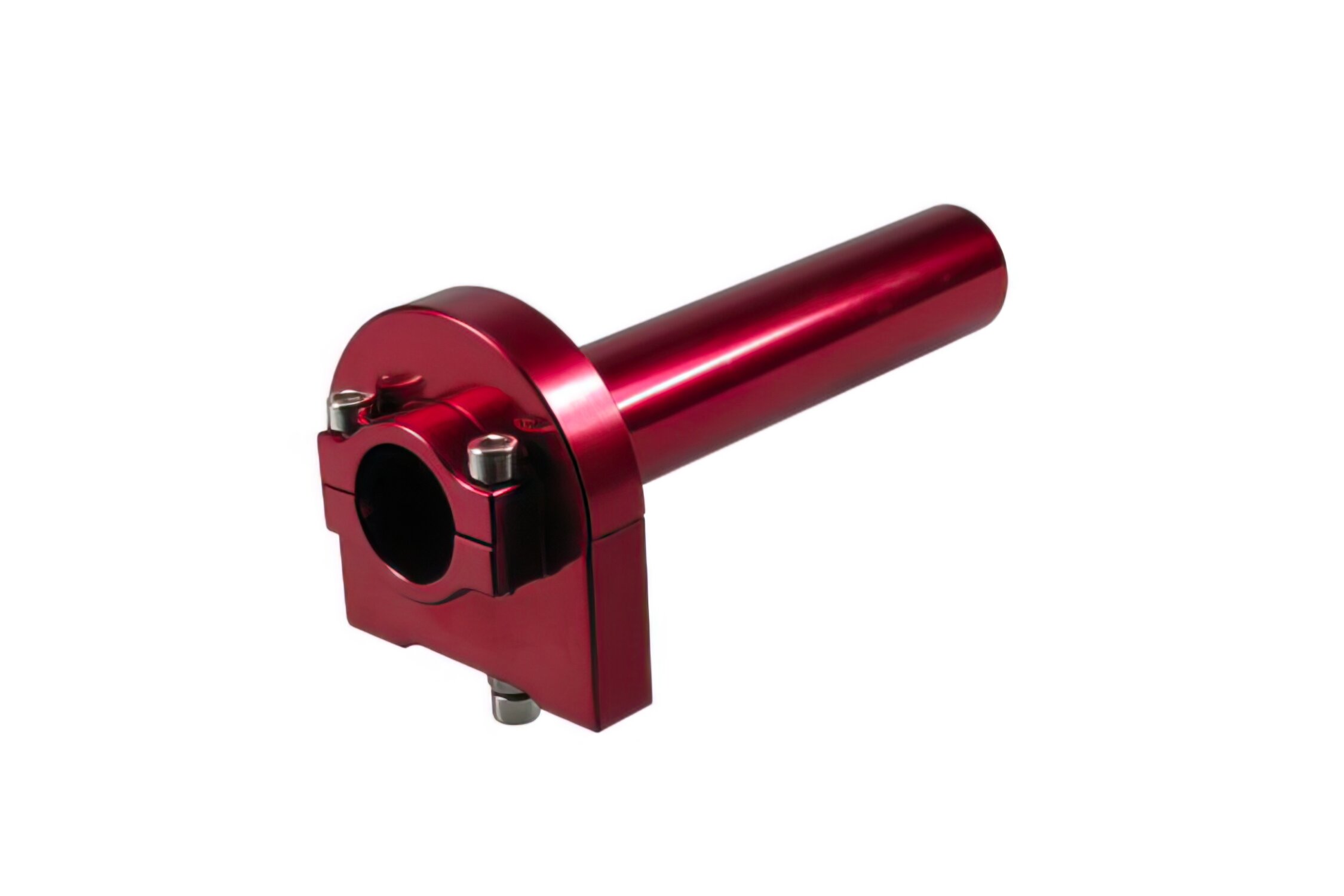 Image of Kurzhub Gasgriff CNC rot