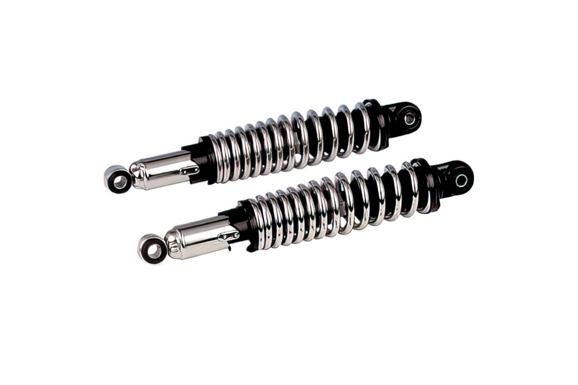 Image of Stoßdämpfer hydraulisch 320mm chrom / schwarz(Paar)