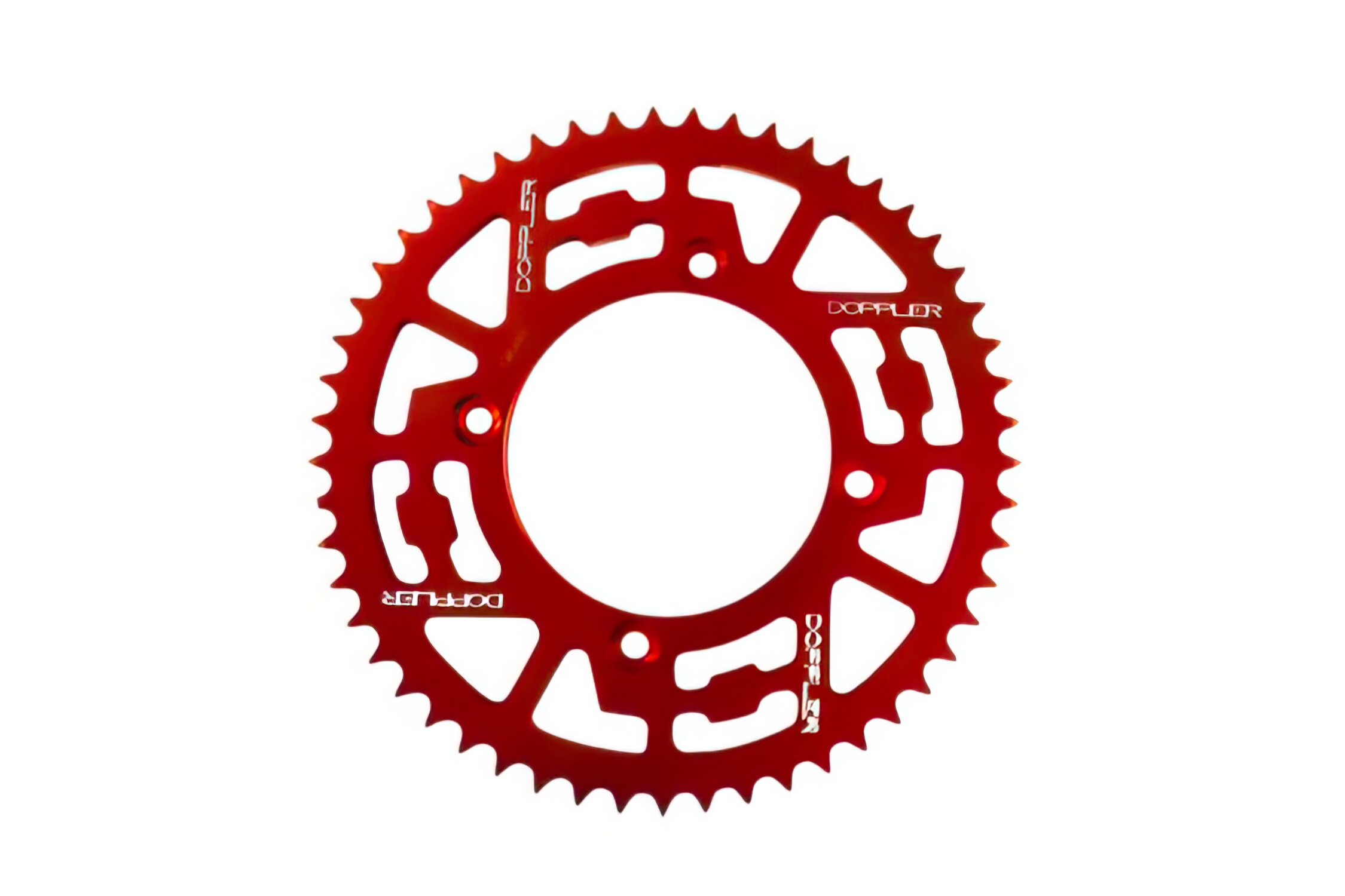 Image of Kettenrad hinten 53 Zähne / 428 Doppler CNC Alu rot Beta RR
