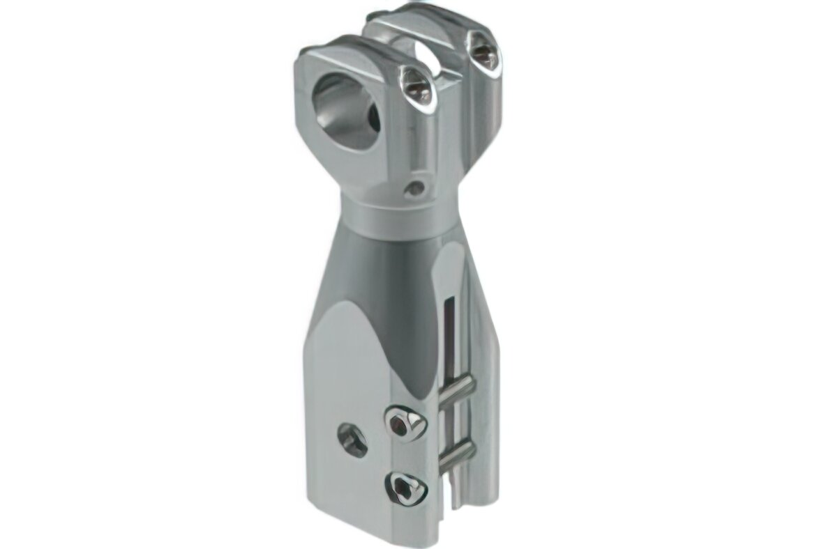 Image of Lenkerklemme Doppler silber Peugeot Speedfight 1 / 2