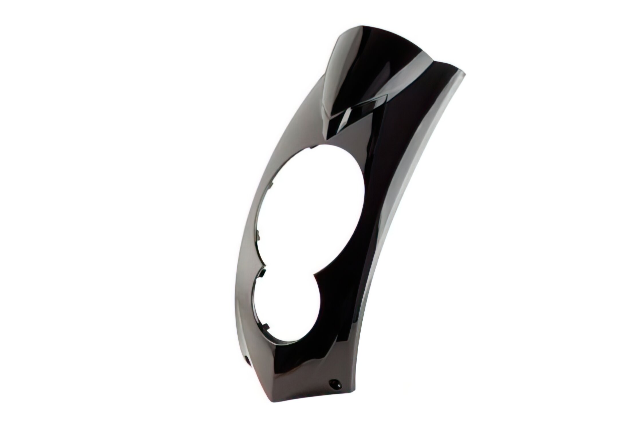 Image of Frontverkleidung Peugeot Ludix Schwarz (eckiger Tacho)