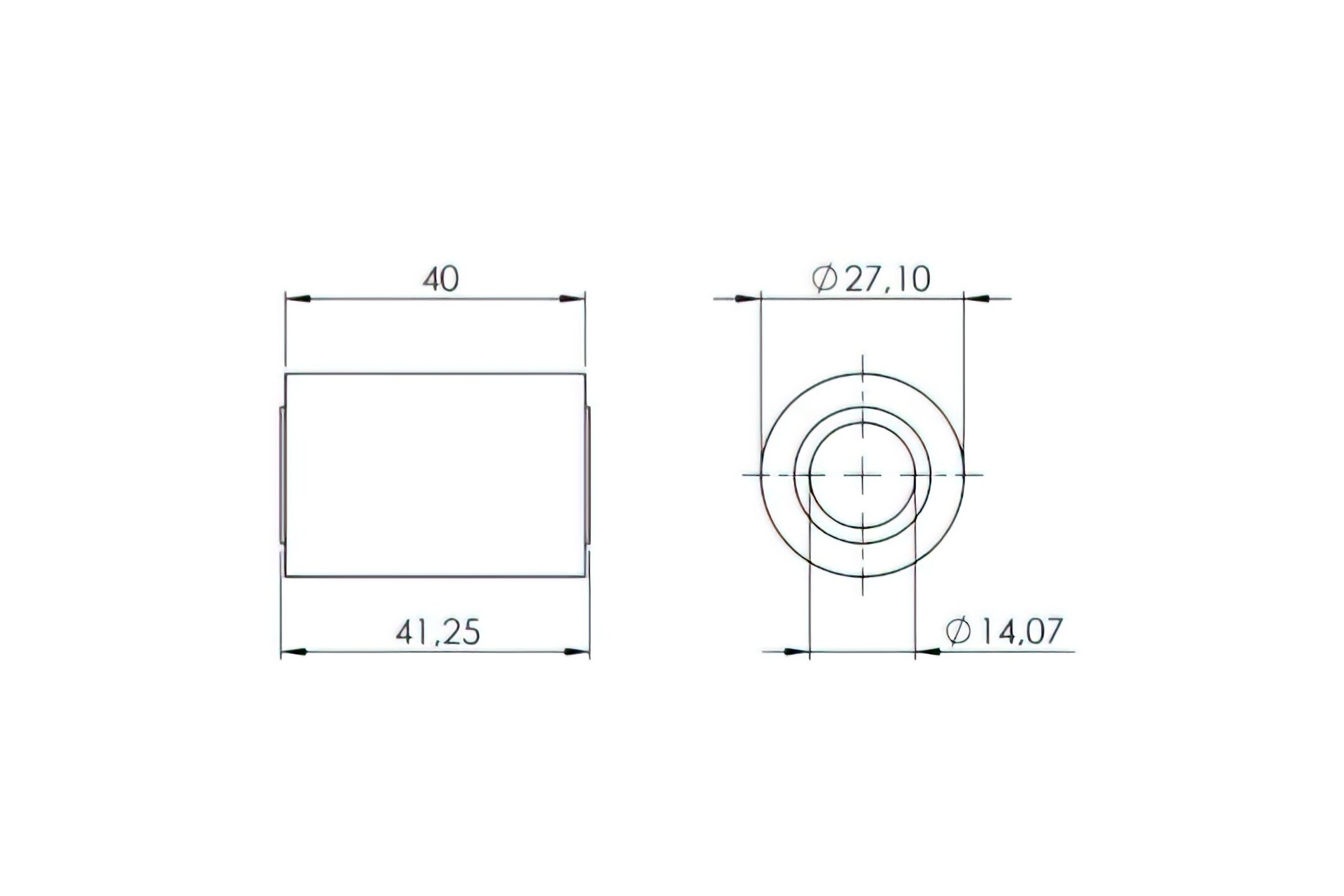 Image of Silentgummi Motorschwinge Yamaha DT / X-Limit