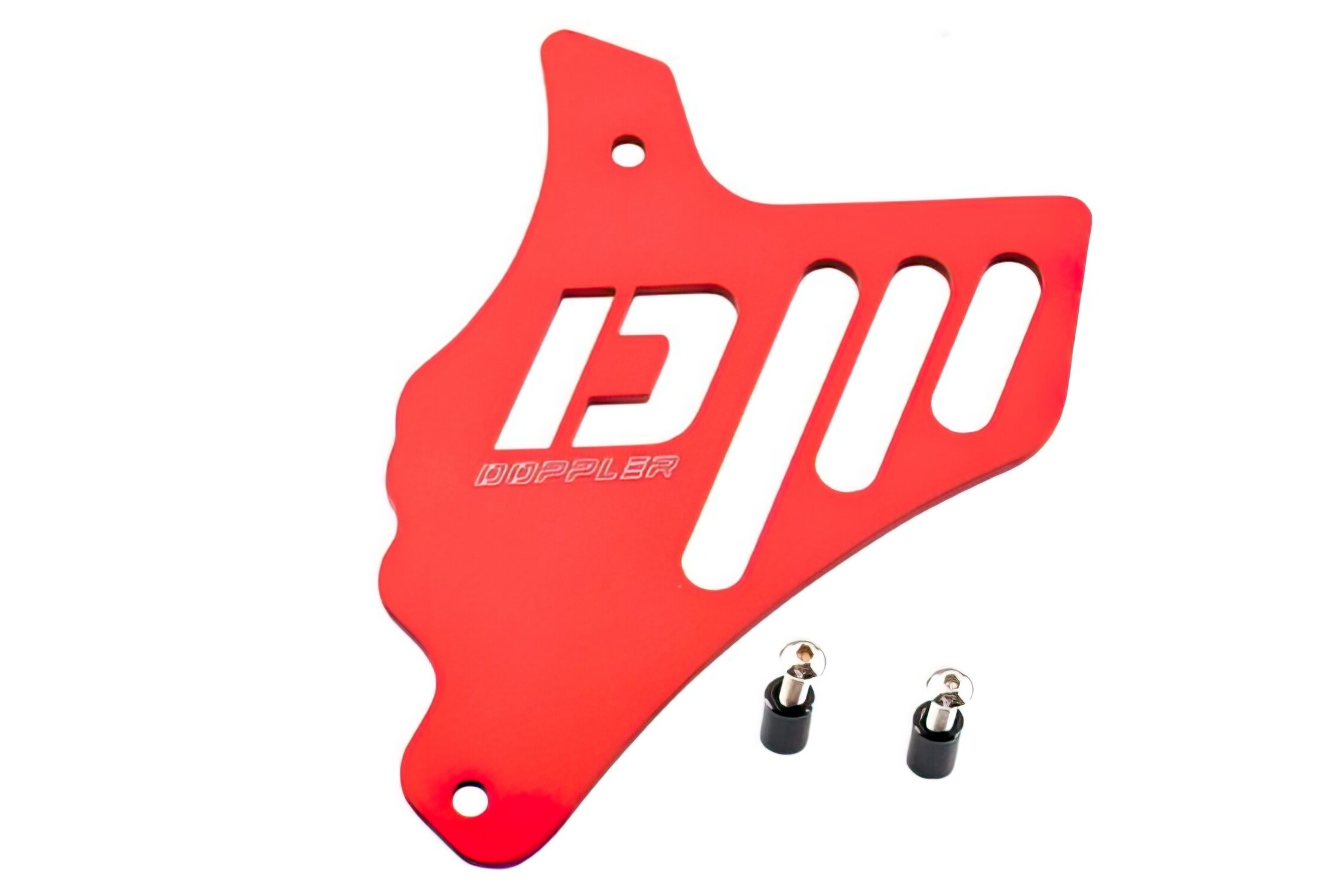 Image of Ritzelabdeckung / Kettenschutz Alu rot Doppler Minarelli AM6