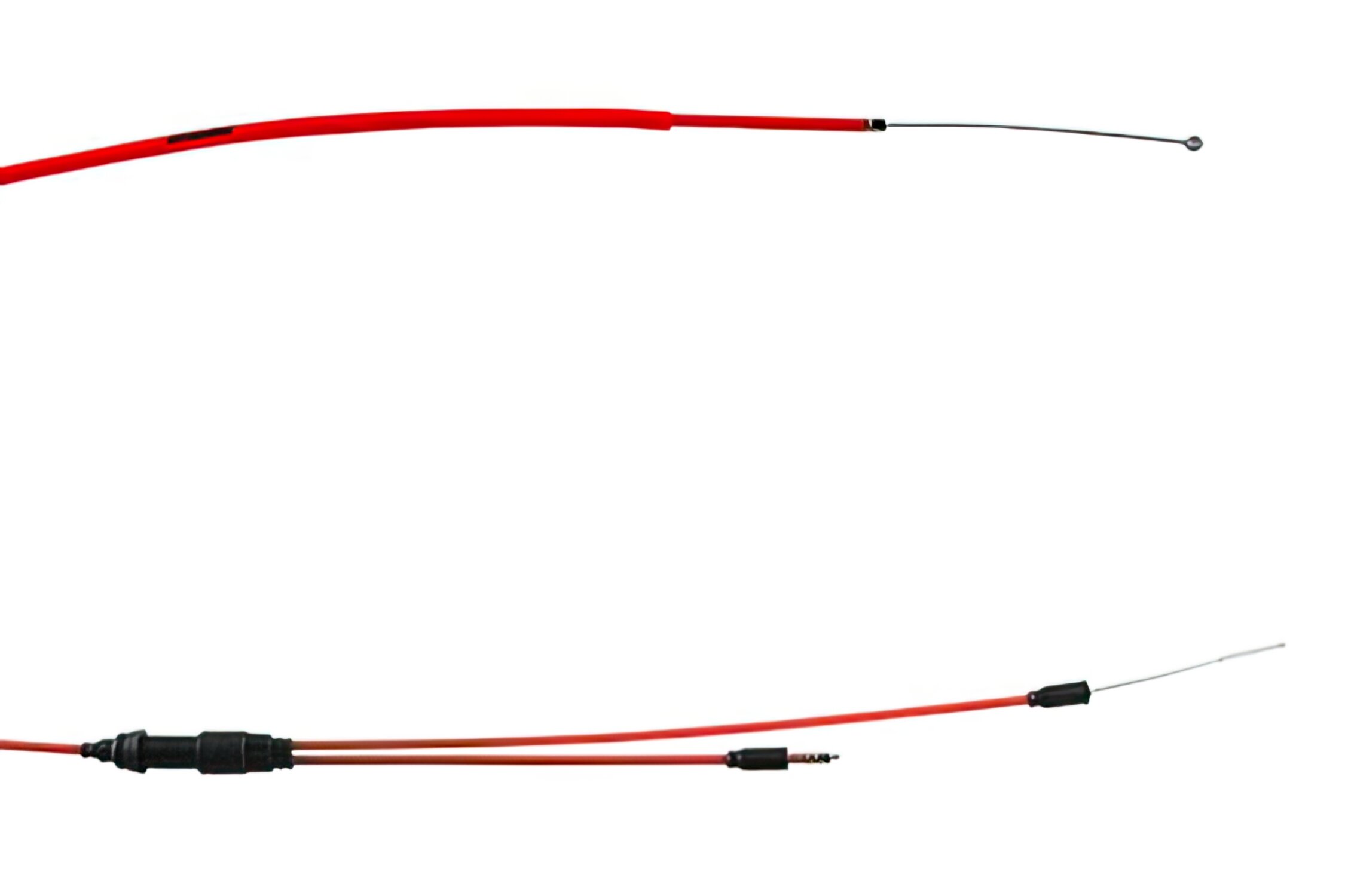 Image of Gaszug komplett Doppler Teflon® rot Beta RR 50