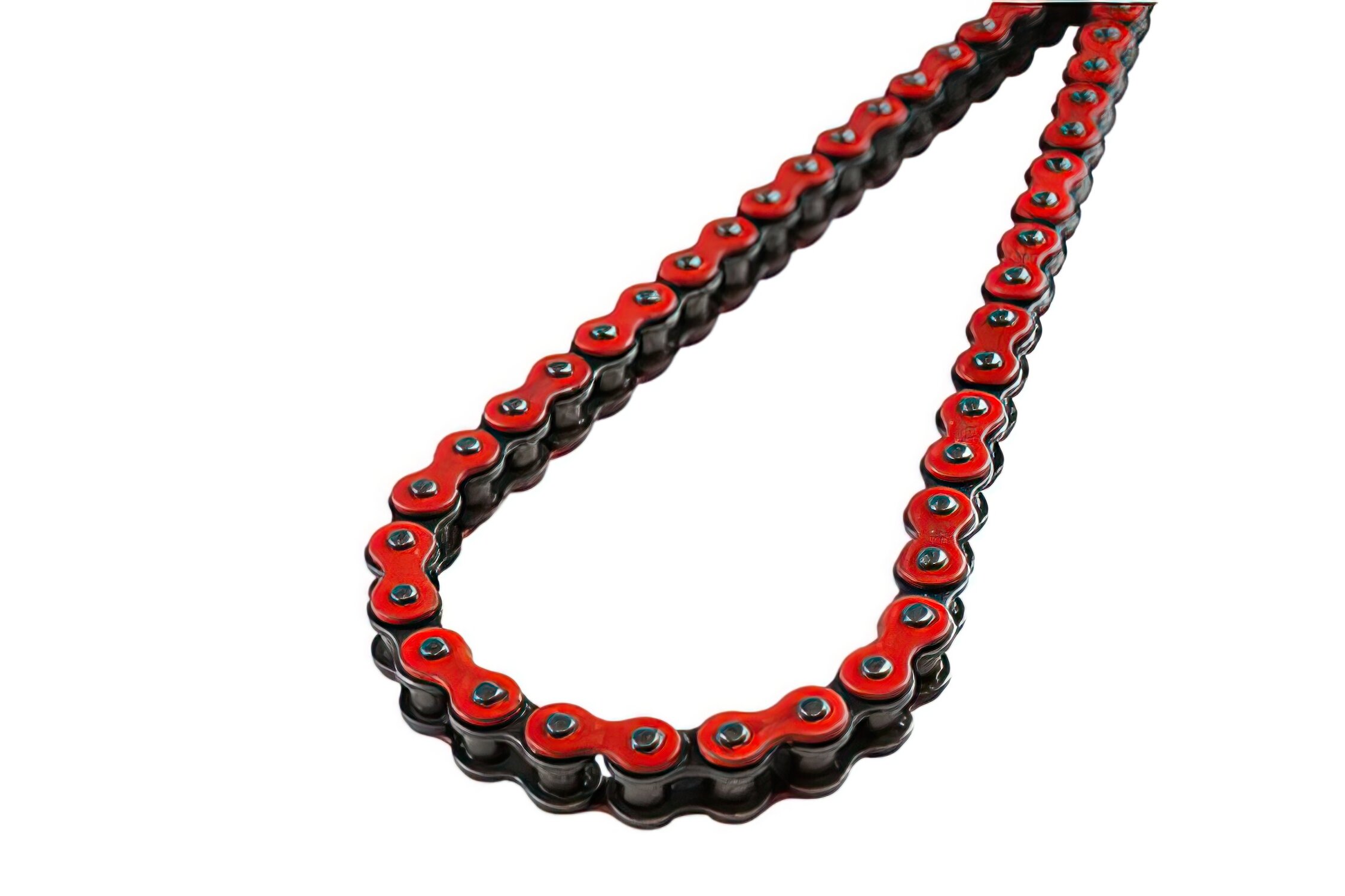 Image of Kette verstärkt 138 Glieder D.428 rot