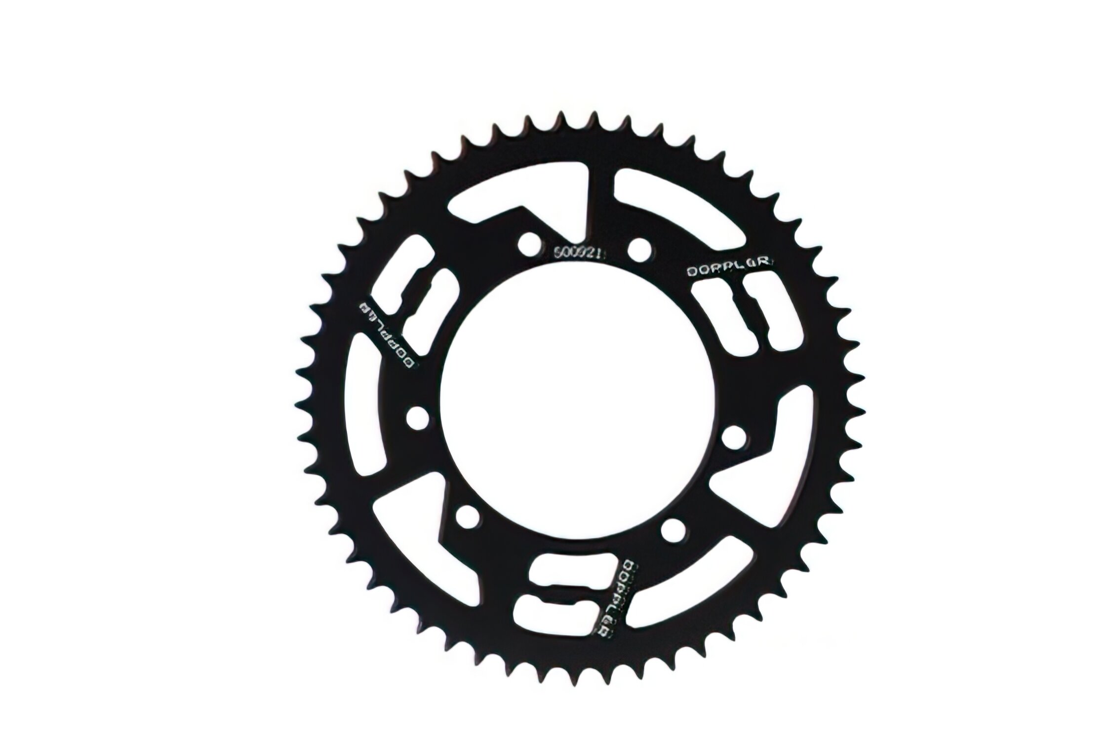 Image of Kettenrad 53 Zähne - 420 Doppler Alu CNC schwarz Rieju MRT