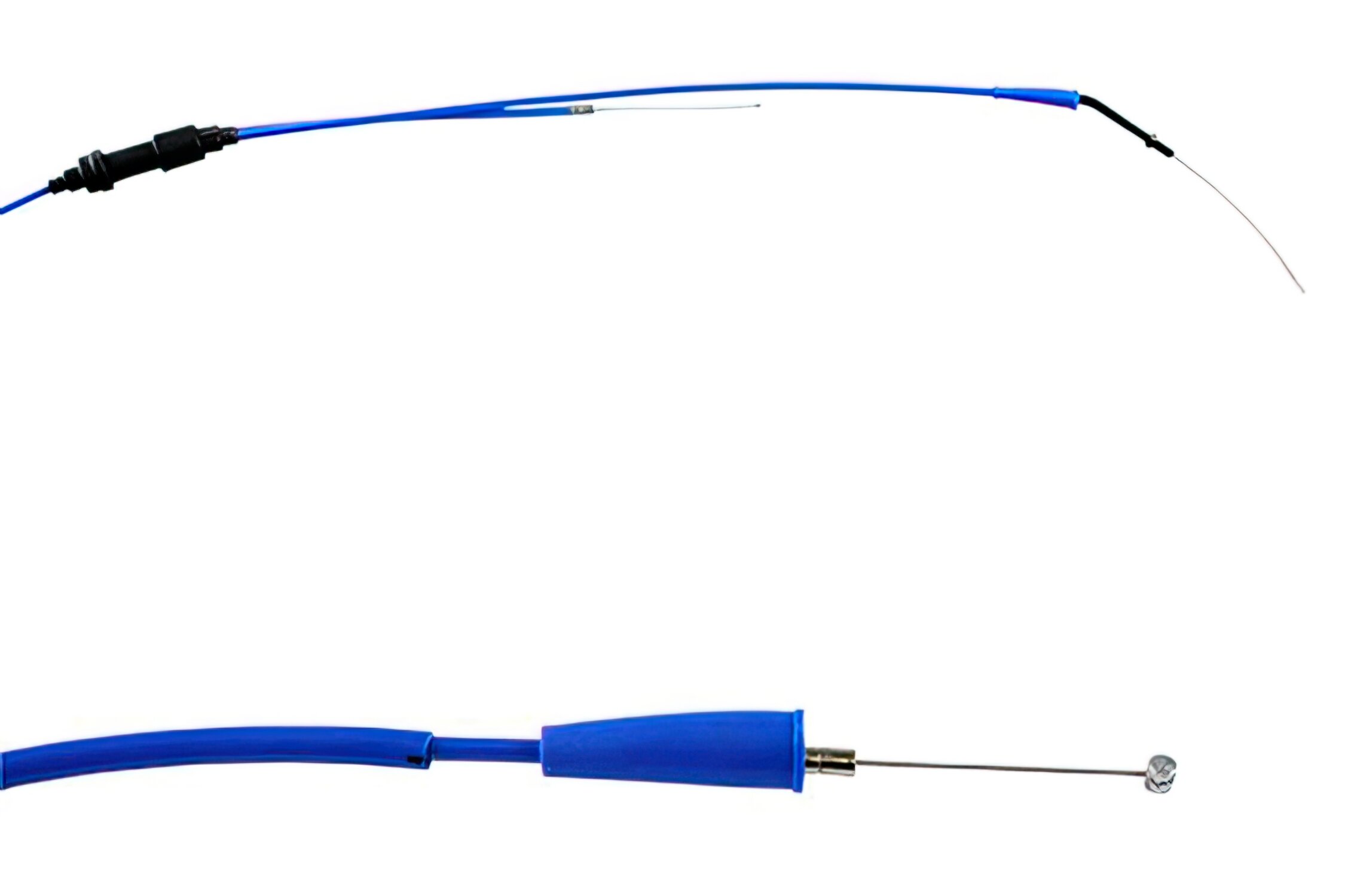 Image of Gaszug Doppler Teflon® blau Derbi Senda bis 2010
