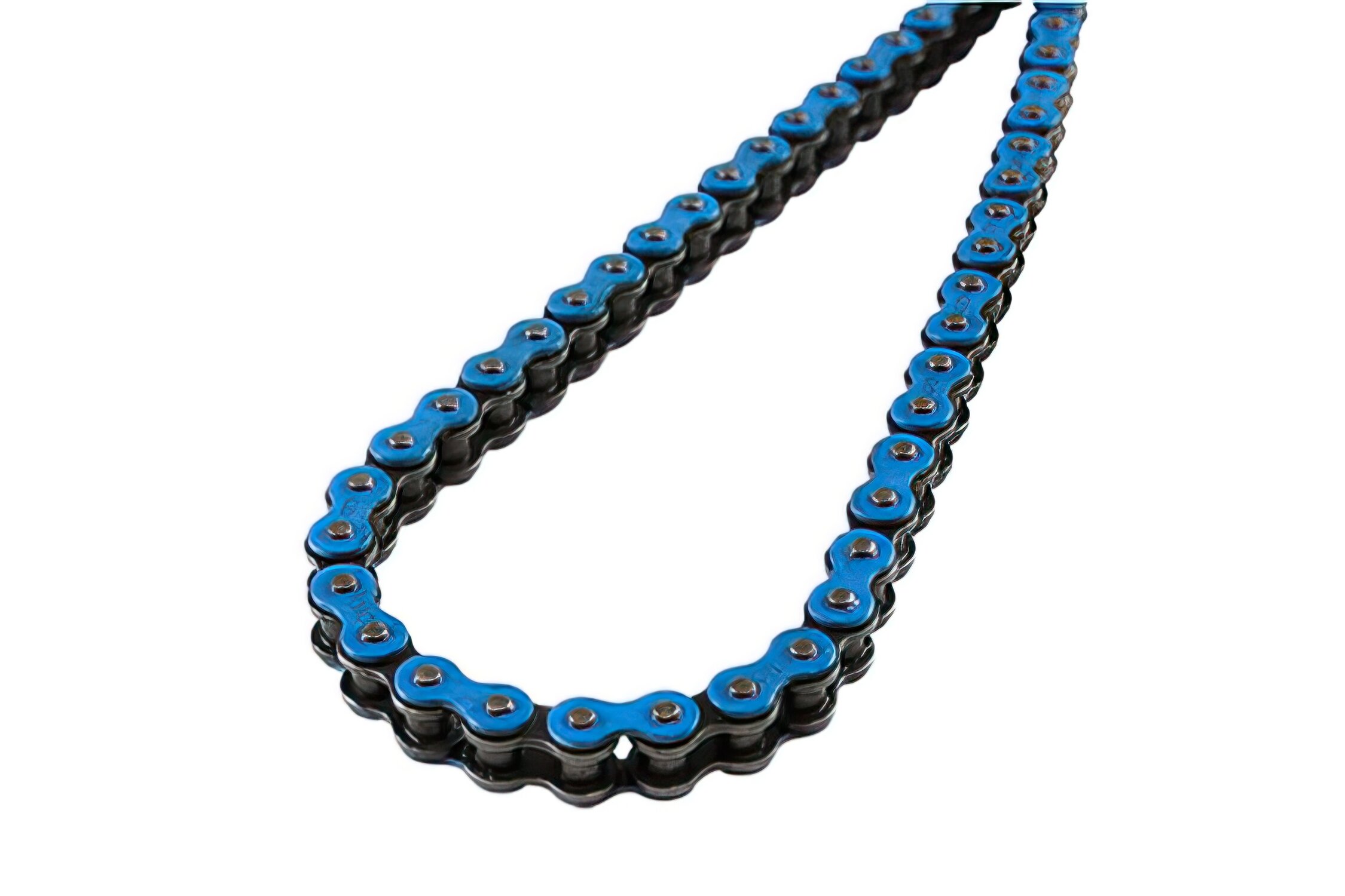 Image of Kette verstärkt 138 Glieder D.428 blau