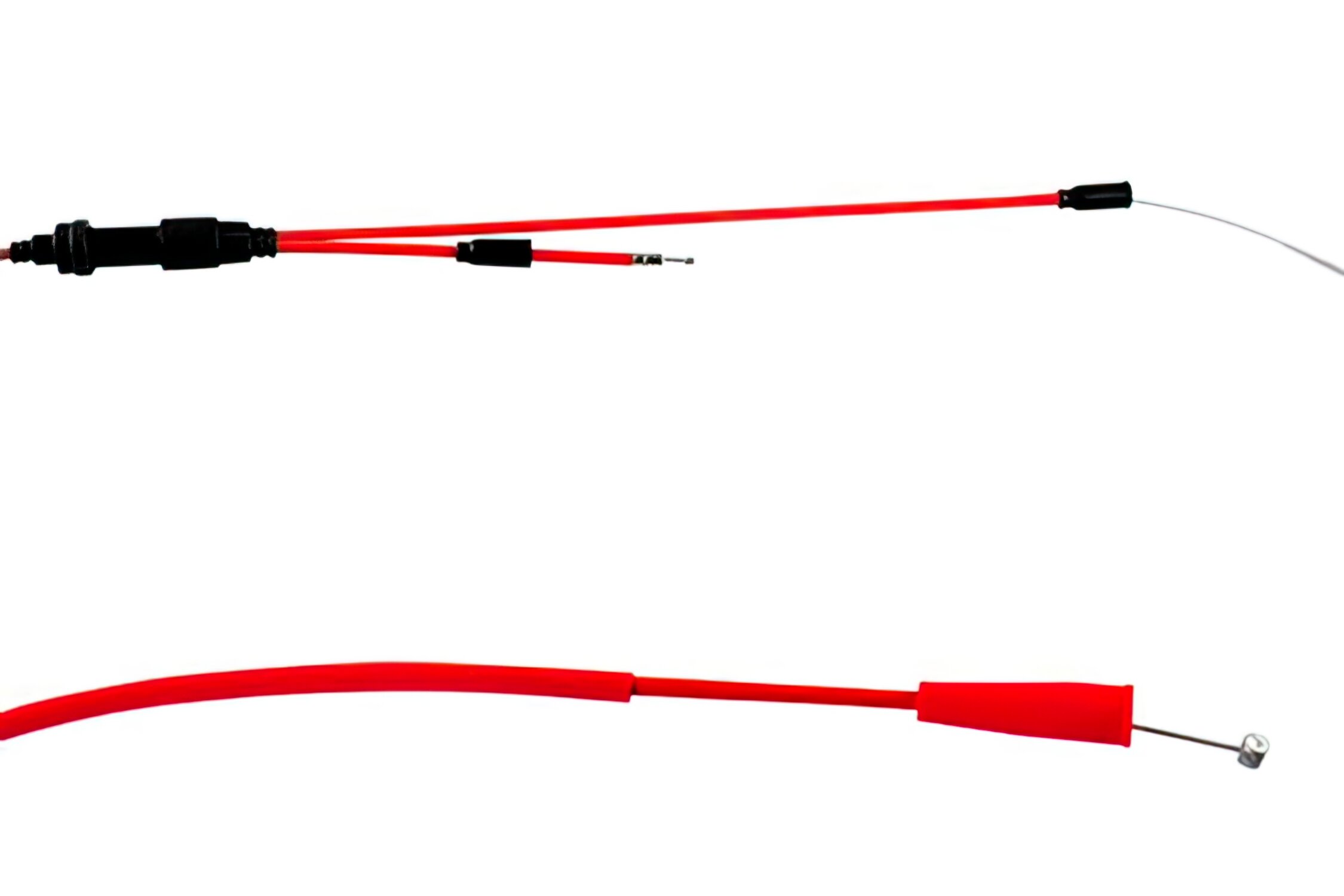 Image of Gaszug Doppler Teflon® rot Sherco SM / SE 50