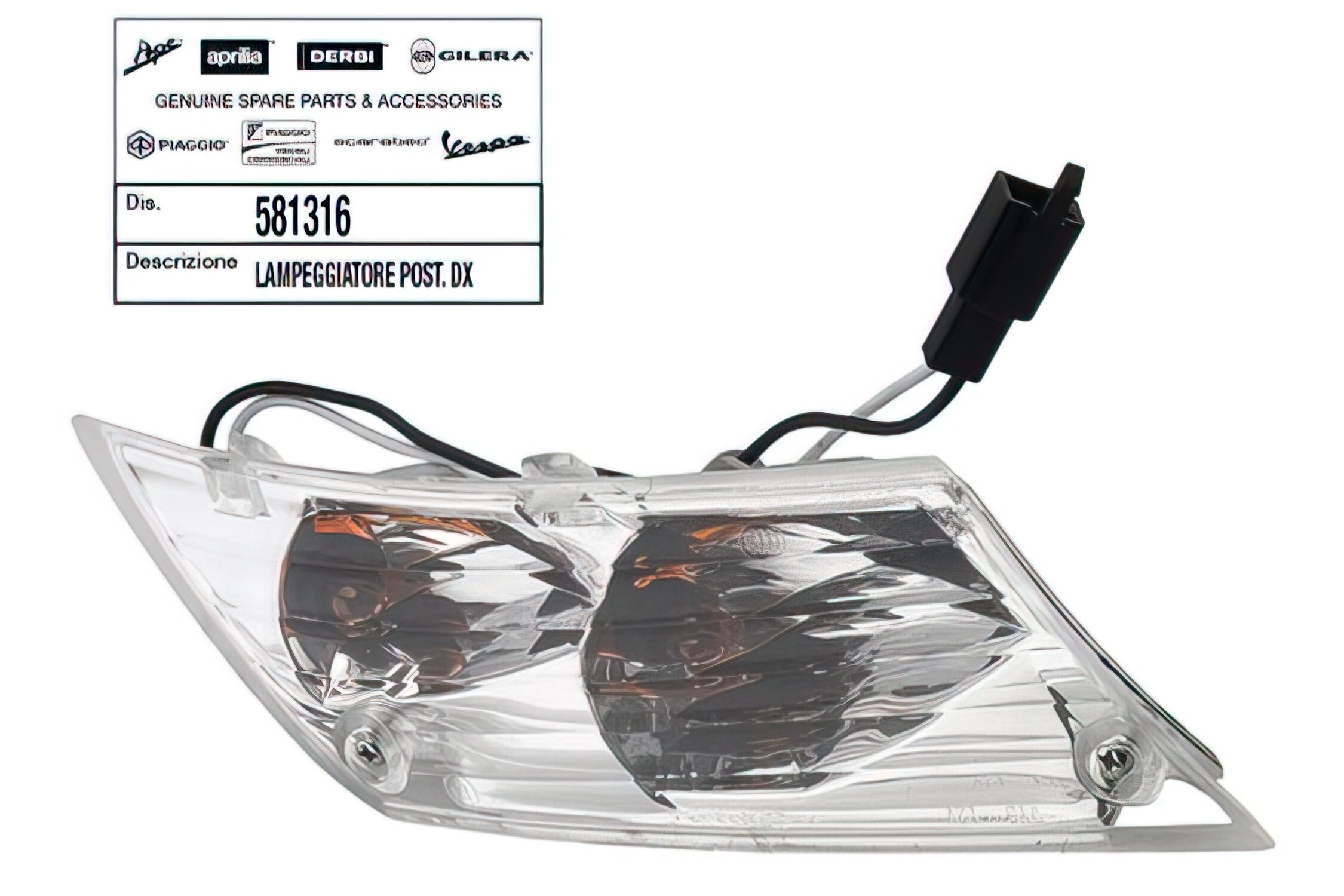 Image of Blinker hinten rechts - original Ersatzteil Zip nach '2006