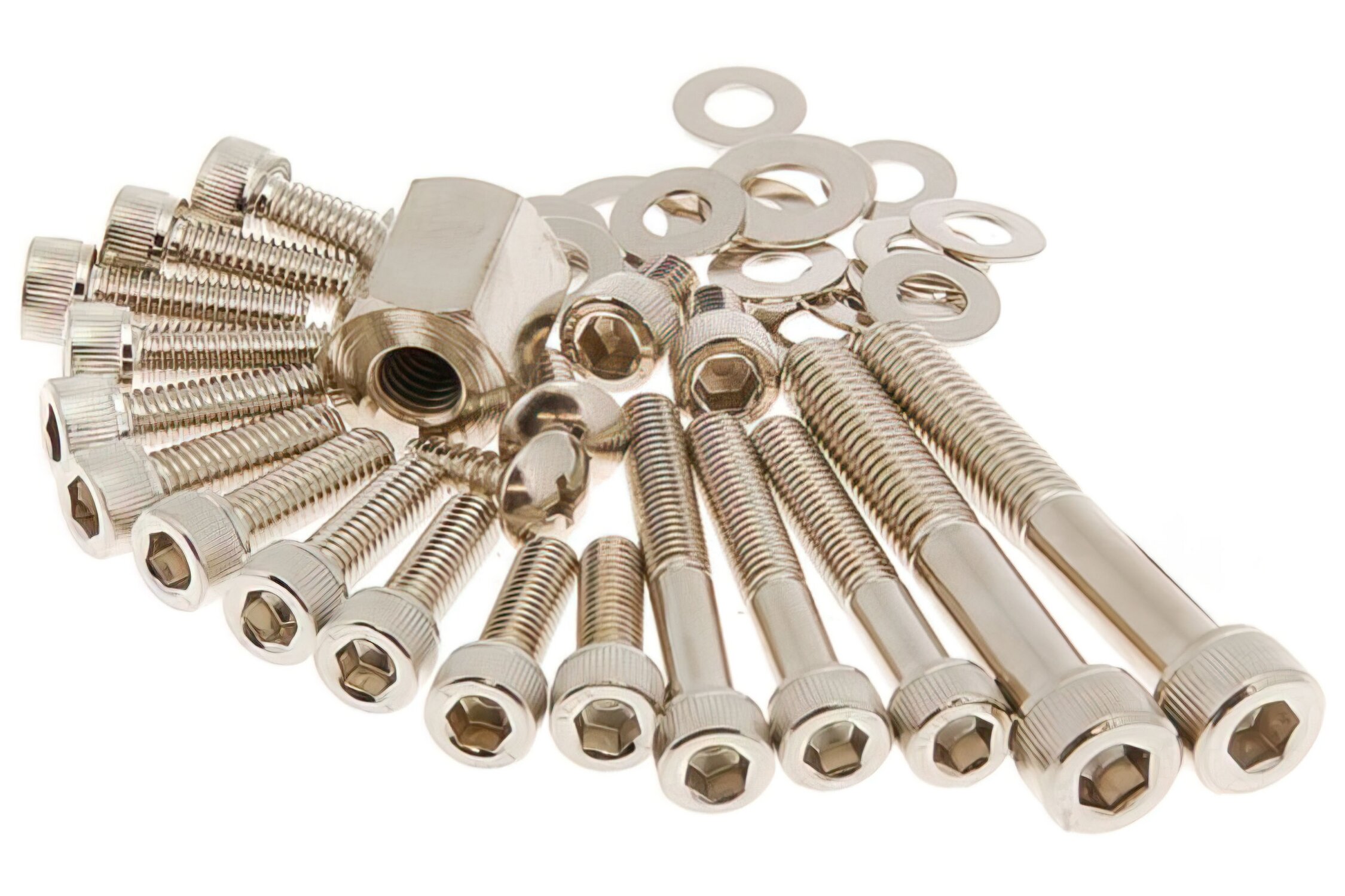 Image of Dekoschraubenset Verkleidung Yamaha BW's NG chrom