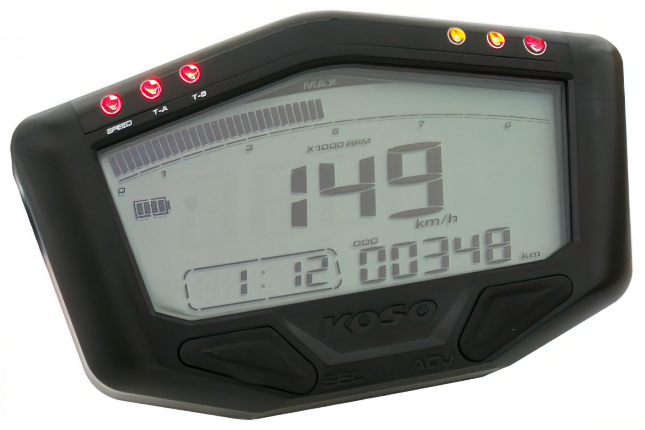 Image of Tachometer KOSO DB02 Offroad