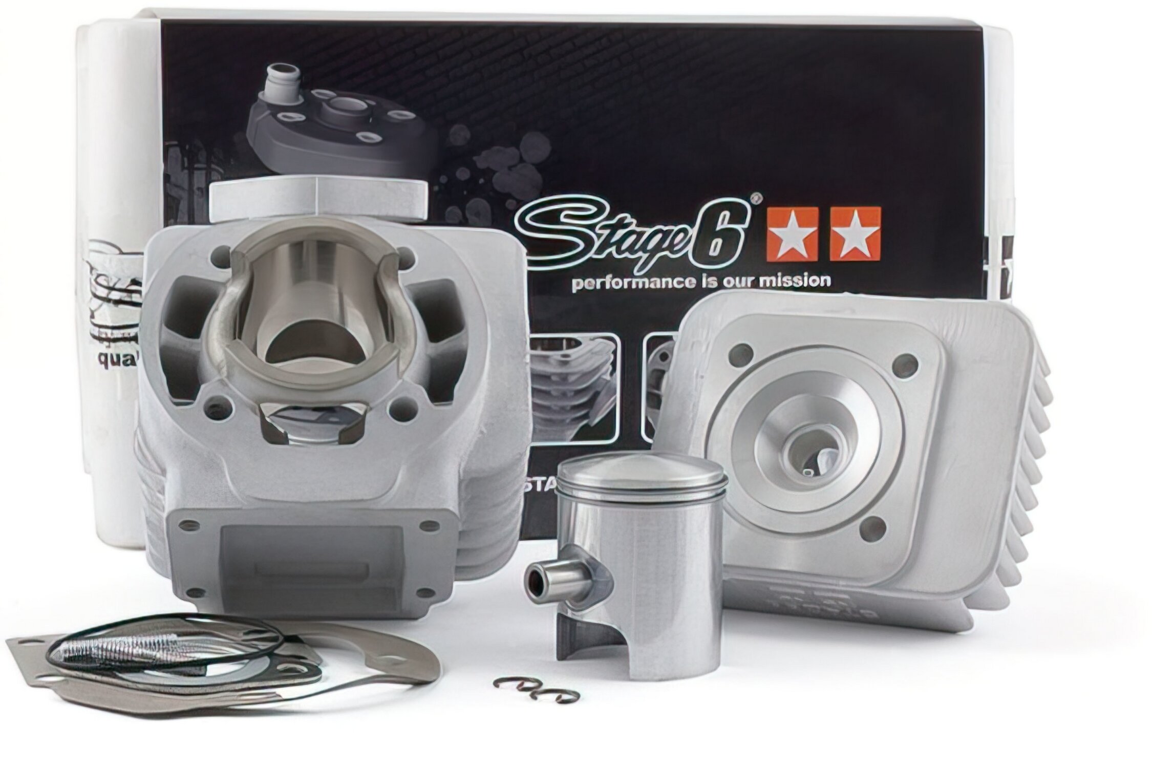 Image of Zylinder Kit Stage6 Sport Pro MK2 50ccm Alu Minarelli stehend