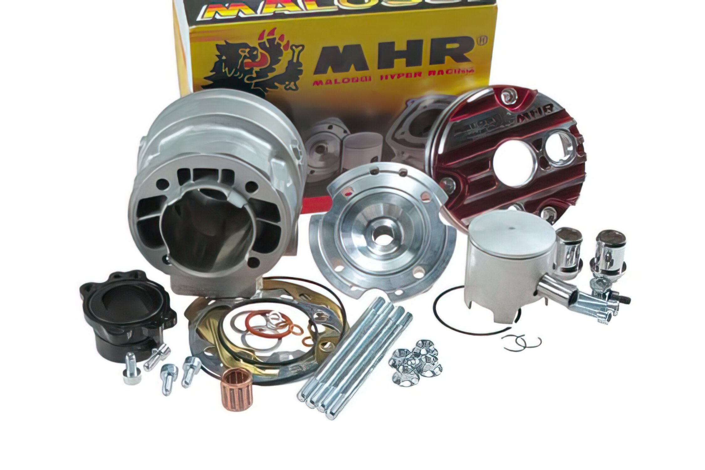 Image of Zylinder Kit Malossi MHR Big Bore Testa Rossa 94ccm Minarelli liegend