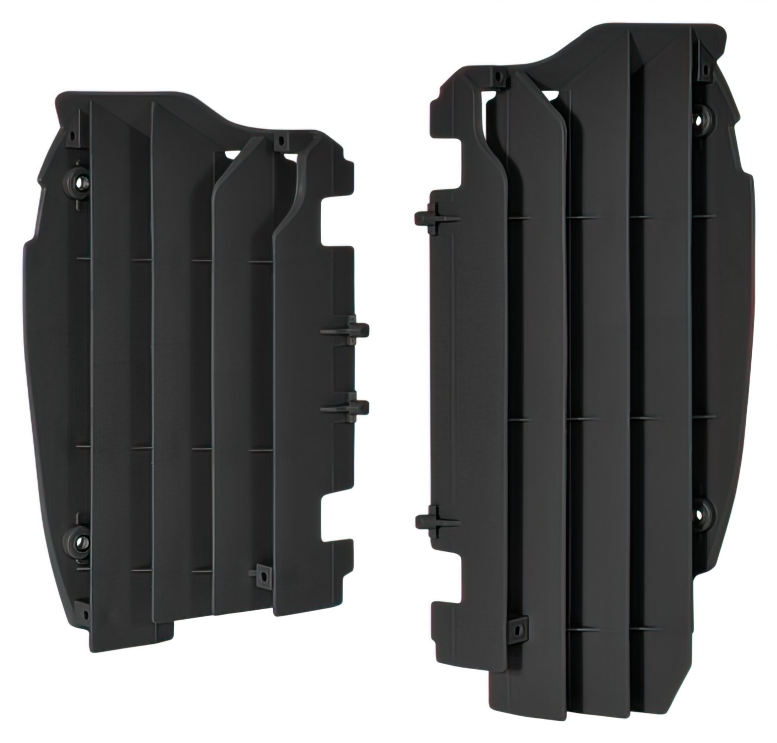 Image of Kühlerschutz Polisport schwarz Kawasaki KXF 450