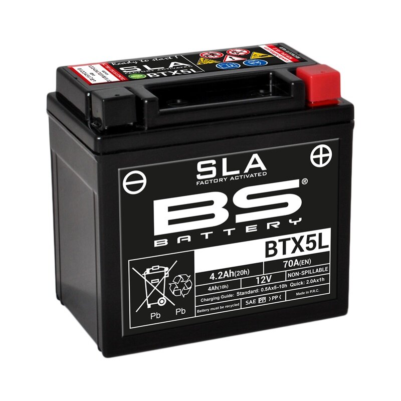 Image of Batterie SLA BS Battery BTX5L 12V - 4,2Ah