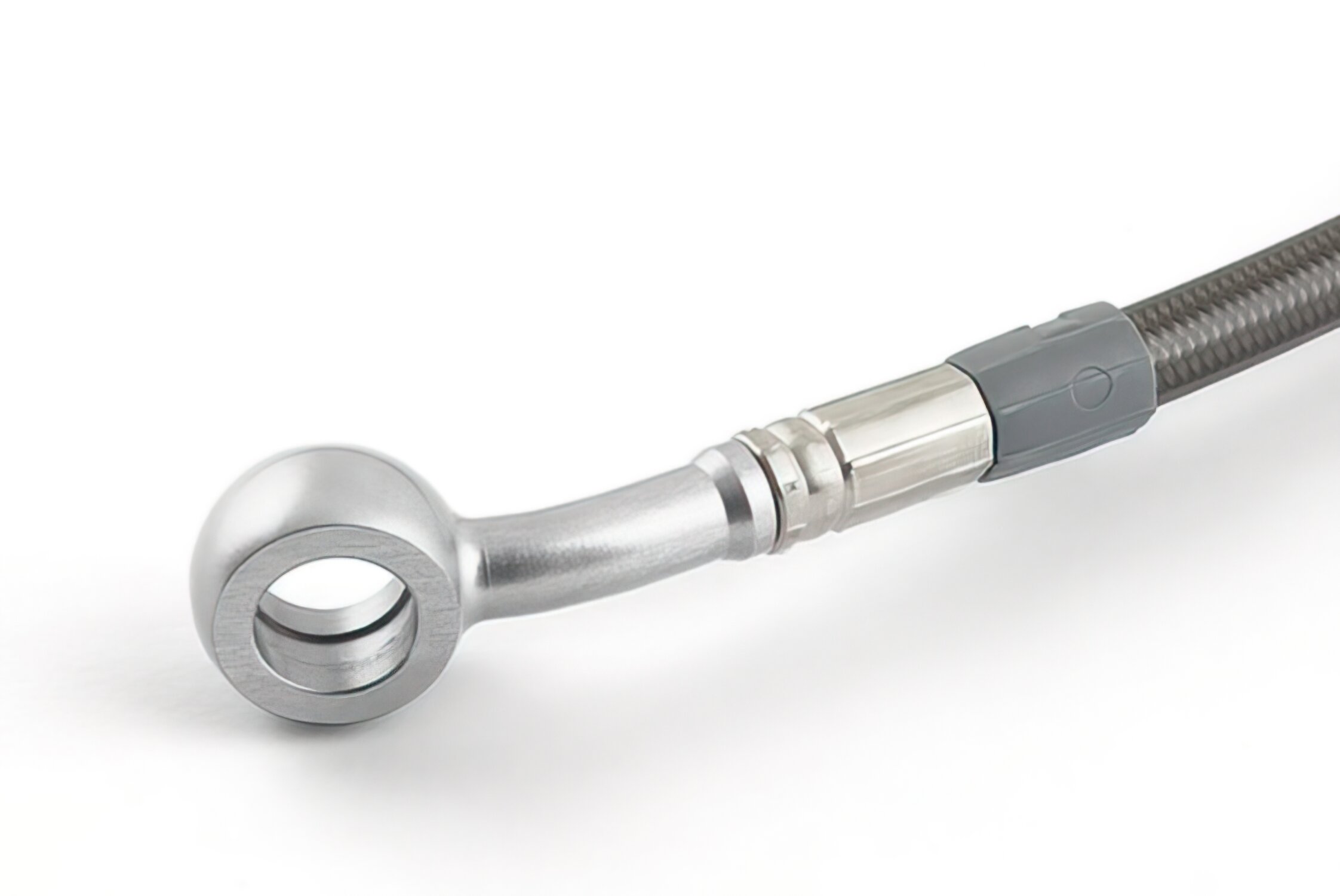 Image of Bremsleitung vorne Carbon / fitting Alu Motacc Yamaha Aerox