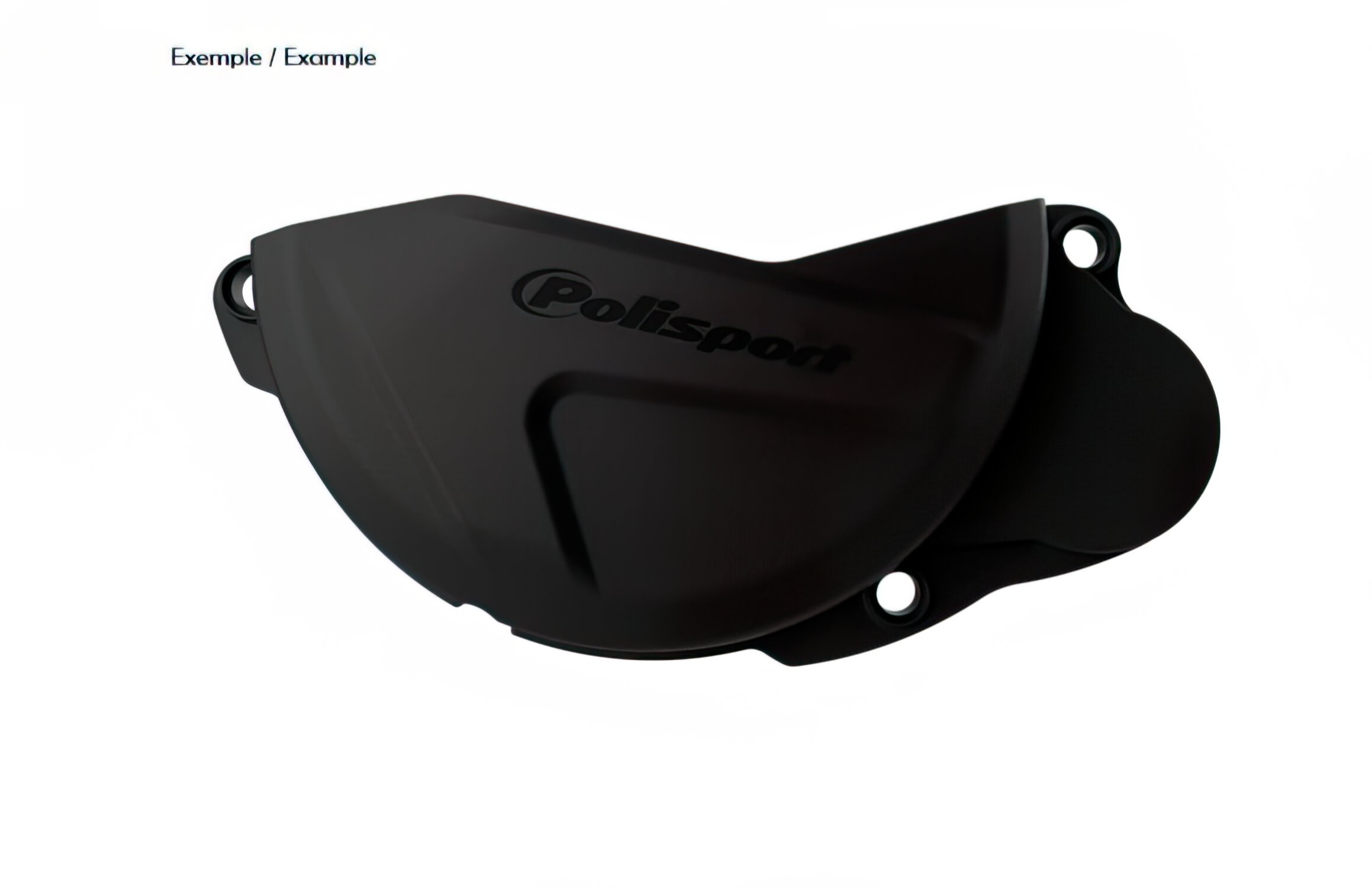 Image of Kupplungsdeckelschutz Polisport Beta RR 250 / 300 schwarz