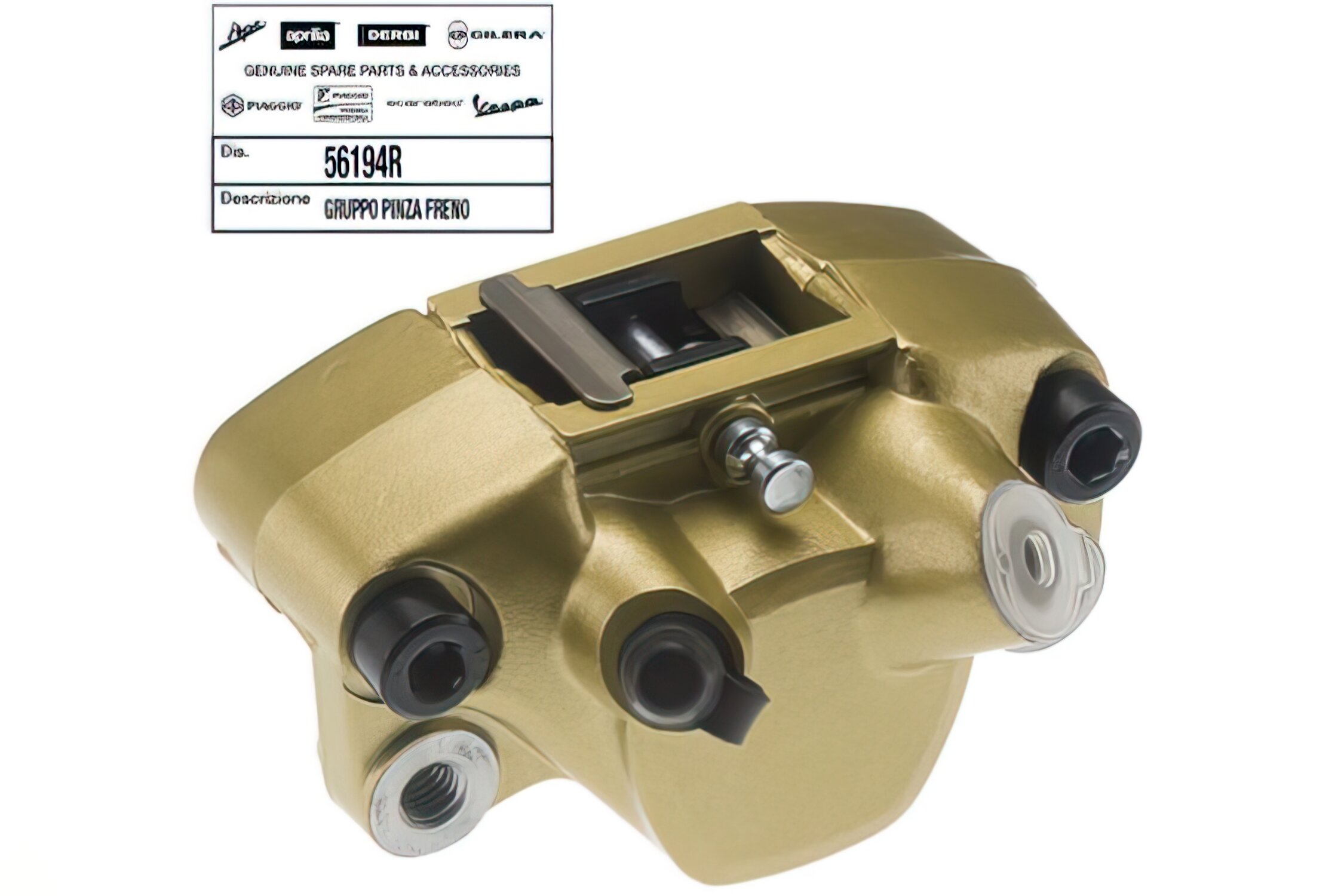 Image of Bremssattel hinten Piaggio NRG / Gilera Runner 50cc