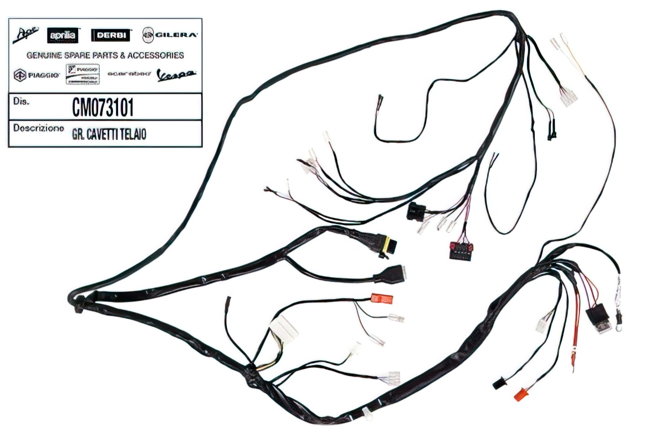 Image of Kabelbaum - original Ersatzteil Zip 2T nach 2009
