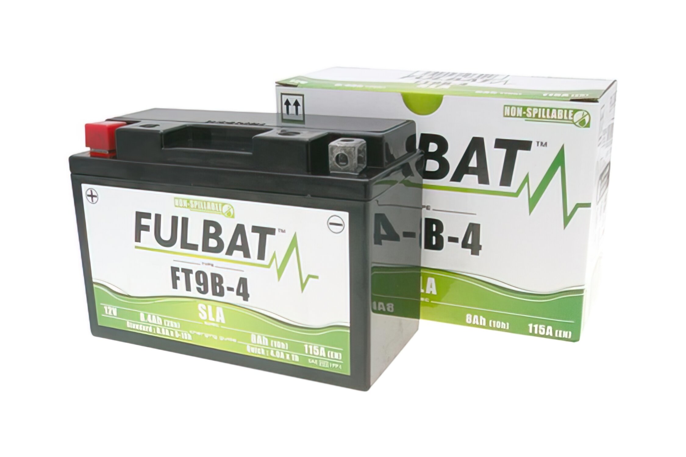 Image of Batterie SLA Fulbat FT9B-4 12V - 8Ah