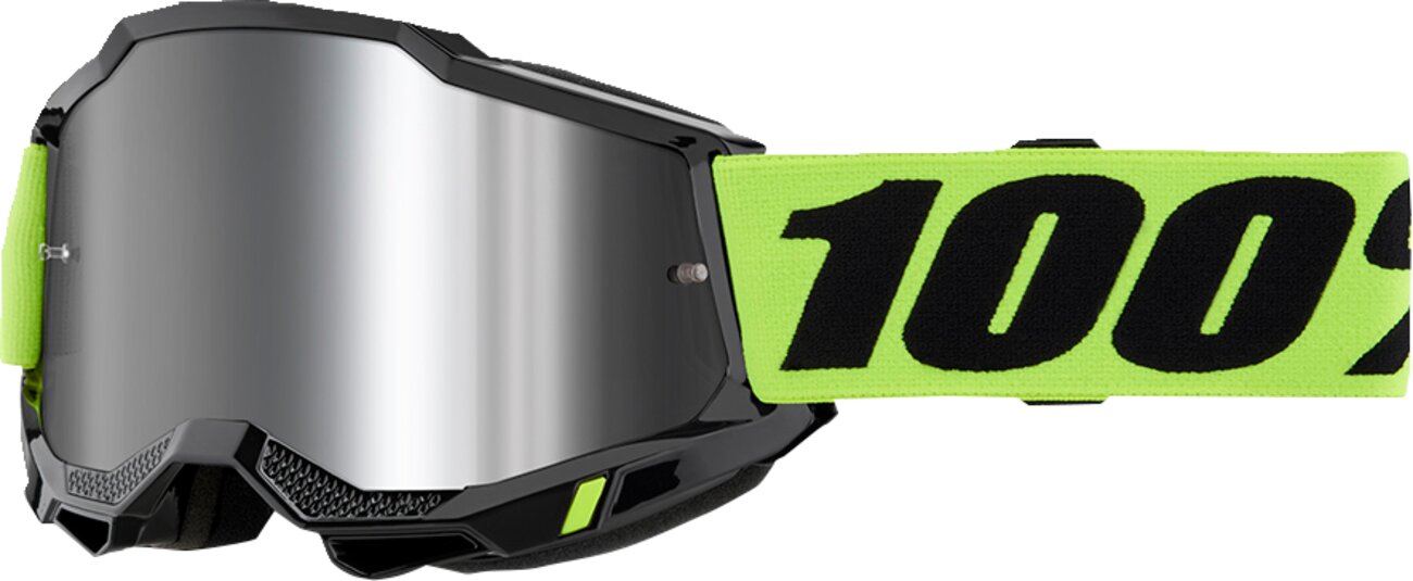 Image of Crossbrille 100% Accuri 2 neon gelb silber verspiegelt