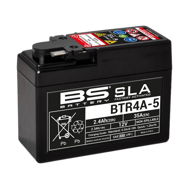 Image of Batterie SLA BS Battery BTR4A-5 12V - 2,4Ah