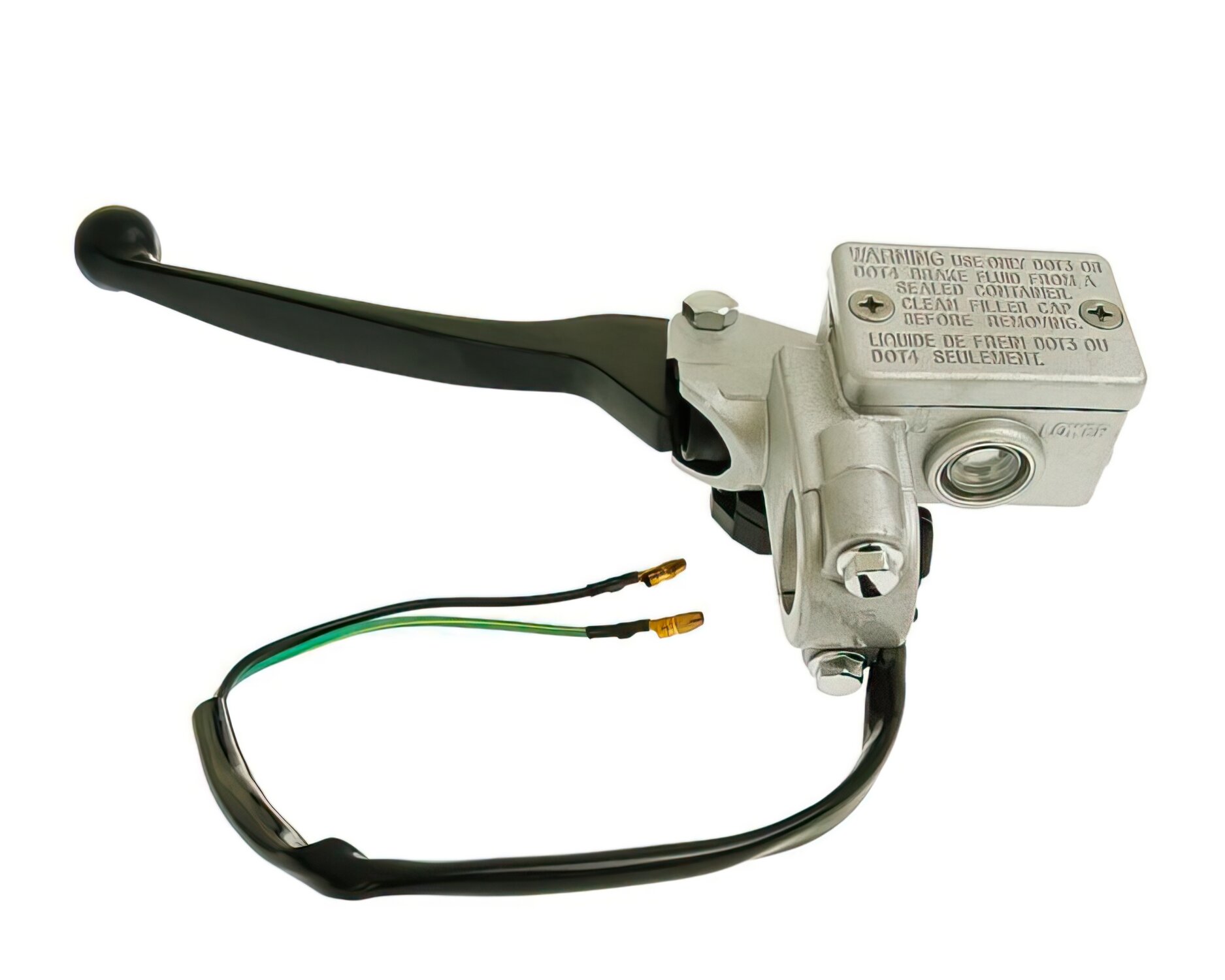 Image of Bremspumpe mit Bremshebel hinten GY6 125, 150ccm