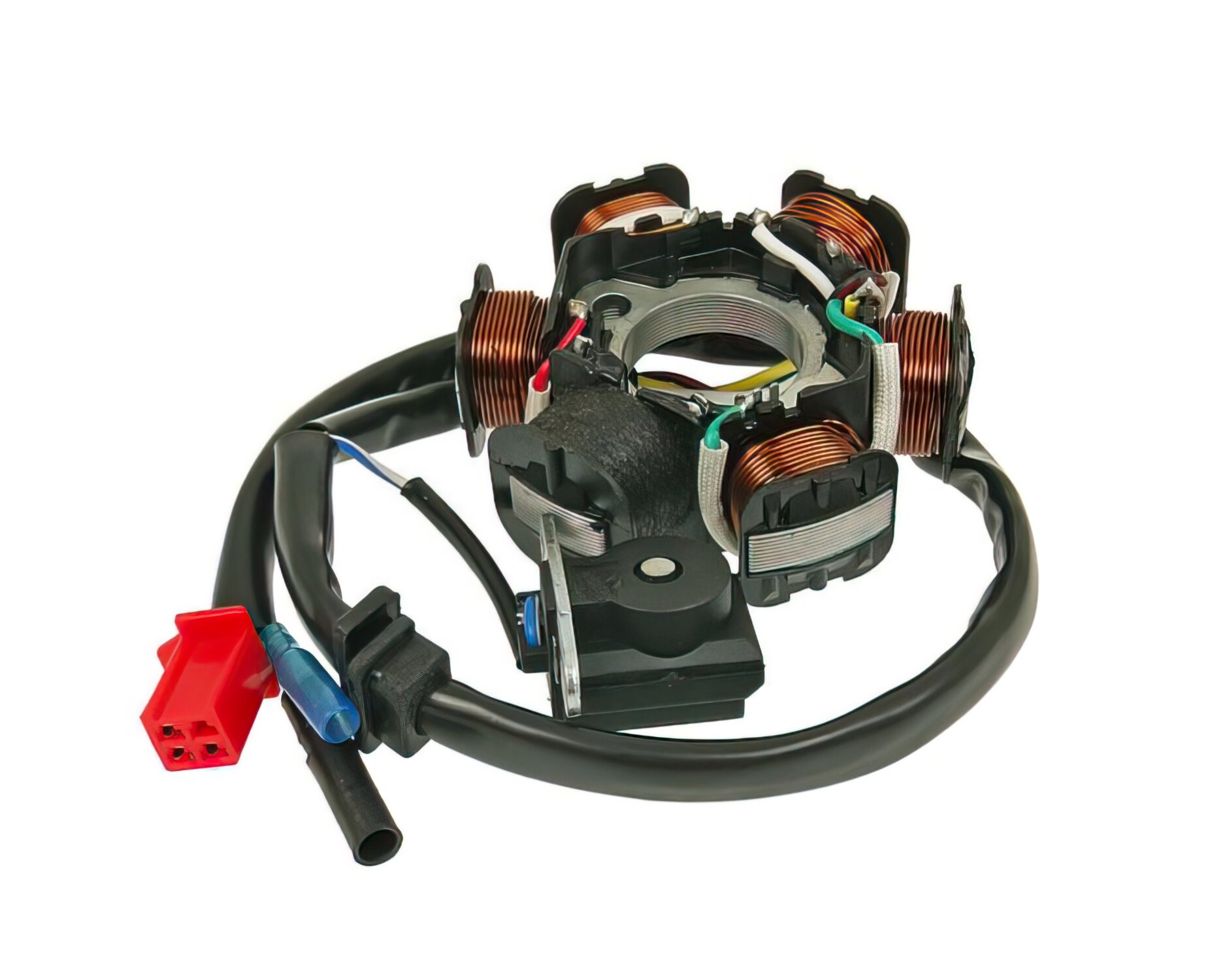 Image of Lichtmaschine Stator 6 Spulen für GY6 125/150ccm