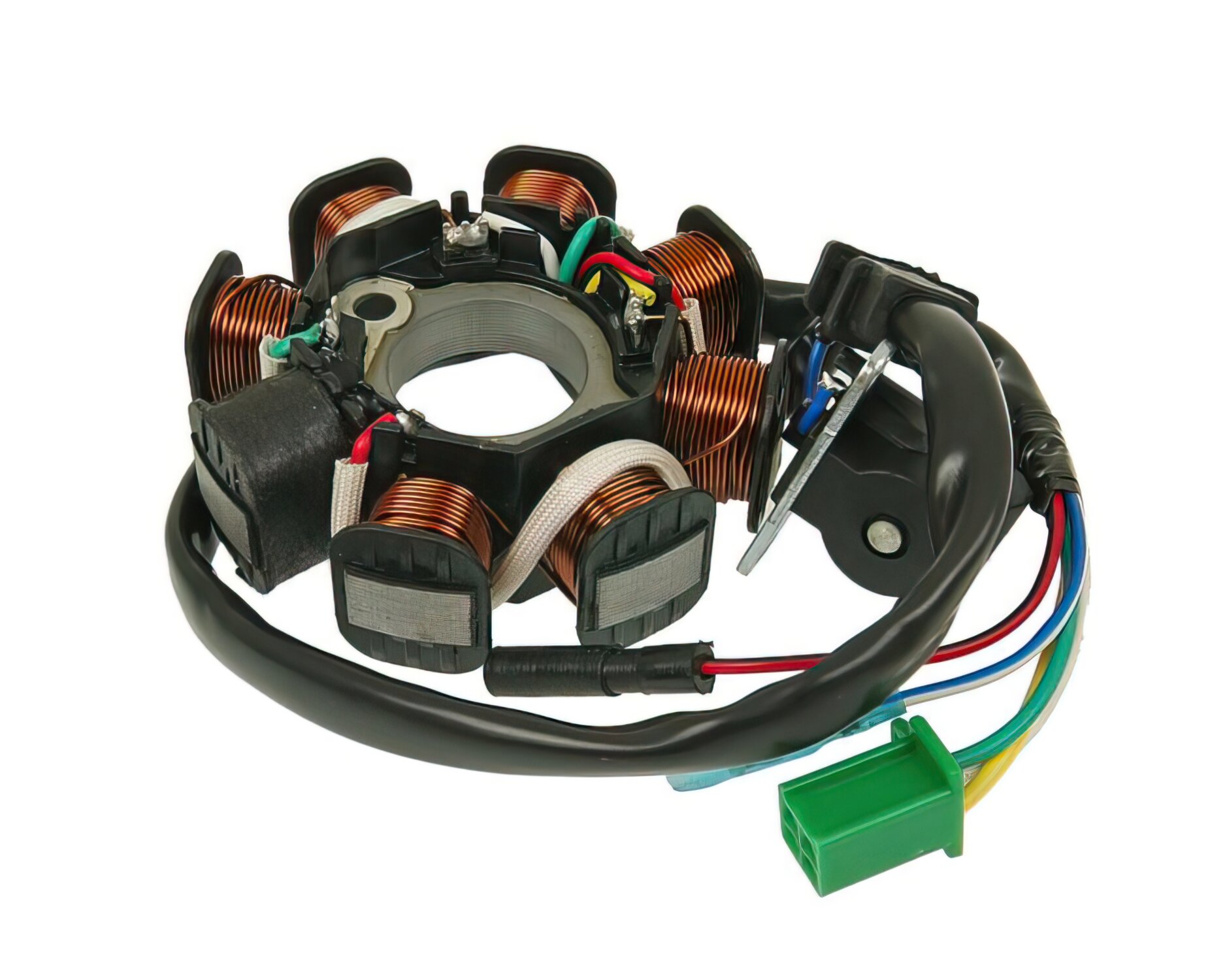 Image of Lichtmaschine Stator 8 Spulen für GY6 125/150ccm