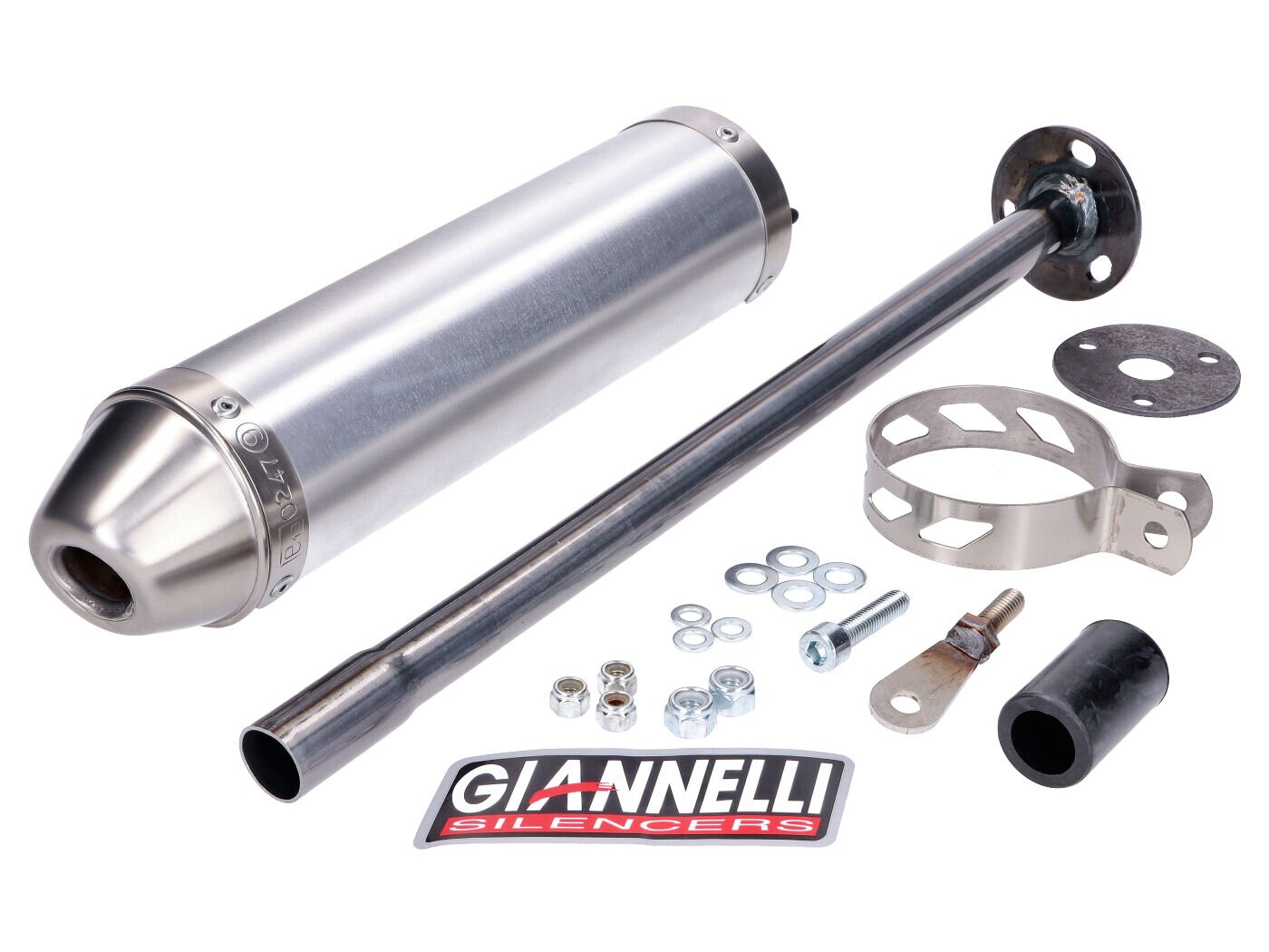 Image of Endschalldämpfer Giannelli Street Alu Derbi GPR Nude 2004 - 2007