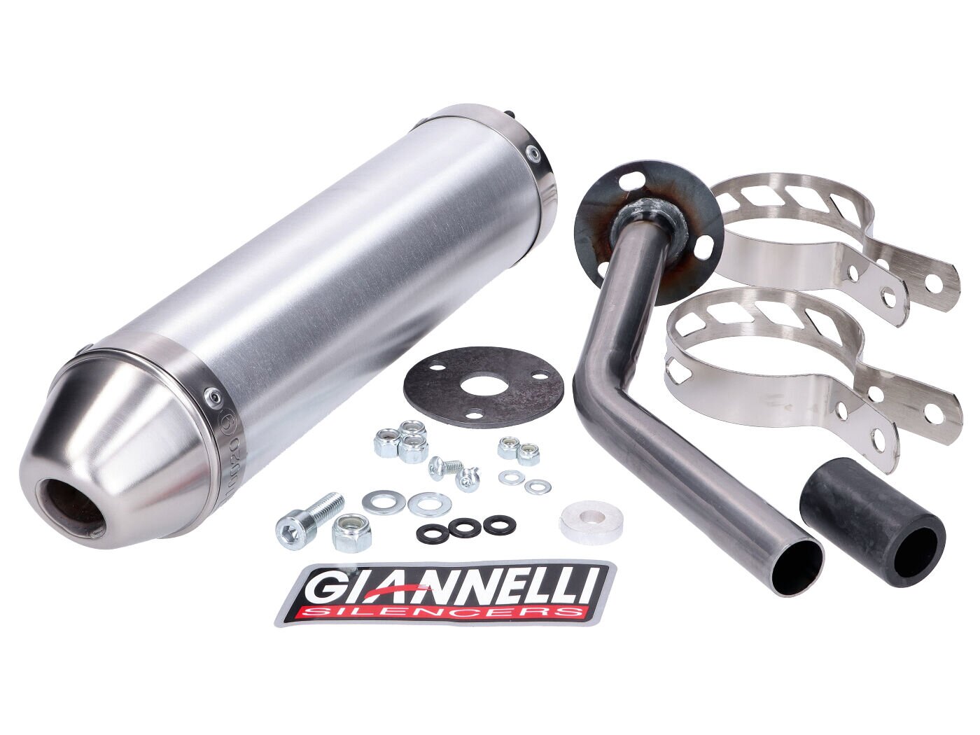 Image of Endschalldämpfer Giannelli Enduro Alu Fantic Motor Caballero Motard 50 Competizione