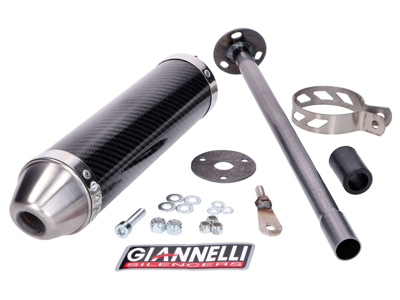 Image of Endschalldämpfer Giannelli Street Carbon Derbi GPR Nude 2004 - 2007