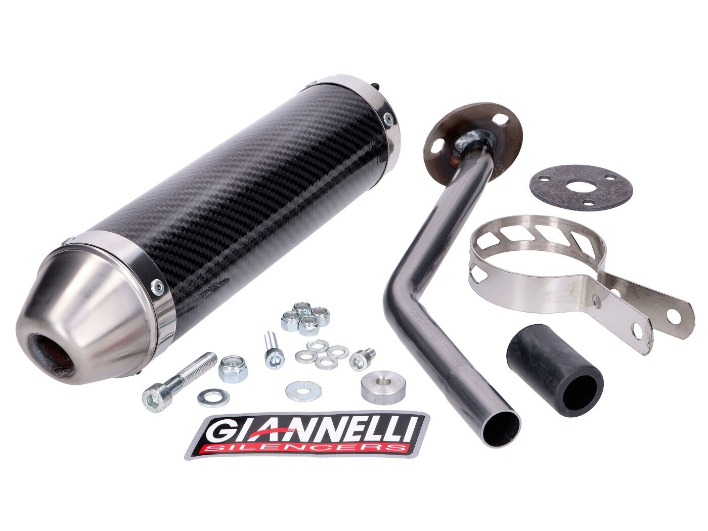 Image of Endschalldämpfer Giannelli Enduro Carbon Rieju MRX 2002 - 2003