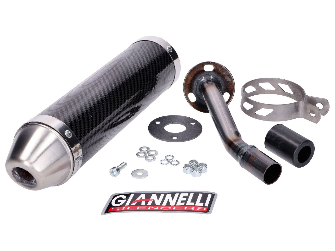Image of Endschalldämpfer Giannelli Enduro Carbon Vent Derapage 2018 - 2020