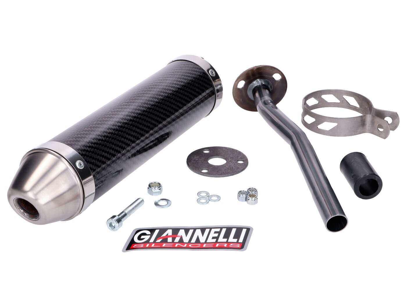 Image of Endschalldämpfer Giannelli Enduro Carbon Yamaha DT 50 R 1998 - 2003