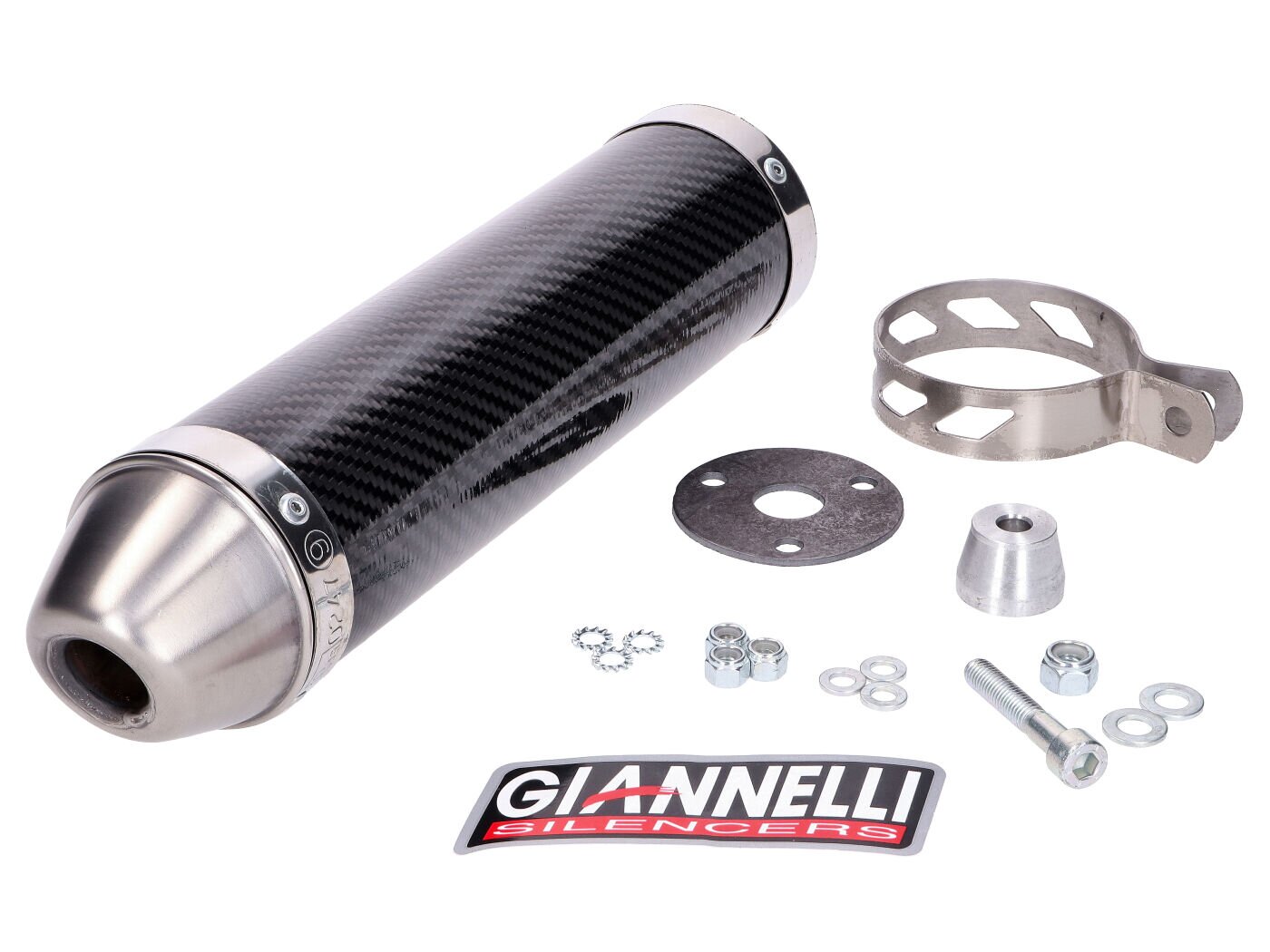 Image of Endschalldämpfer Giannelli Street Carbon Yamaha TZR 50 2004 - 2015