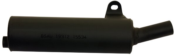 Image of Endschalldämpfer Giannelli Enduro schwarz Yamaha DT 50 MX 1982 - 1996