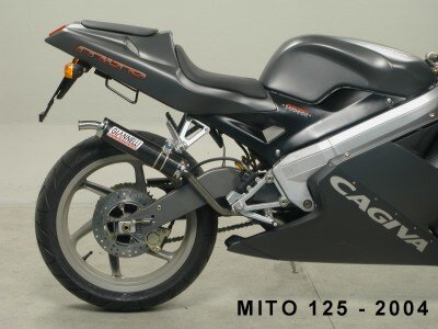 Image of Endschalldämpfer Giannelli Street Carbon Cagiva Mito 125 2T 1999 - 2004