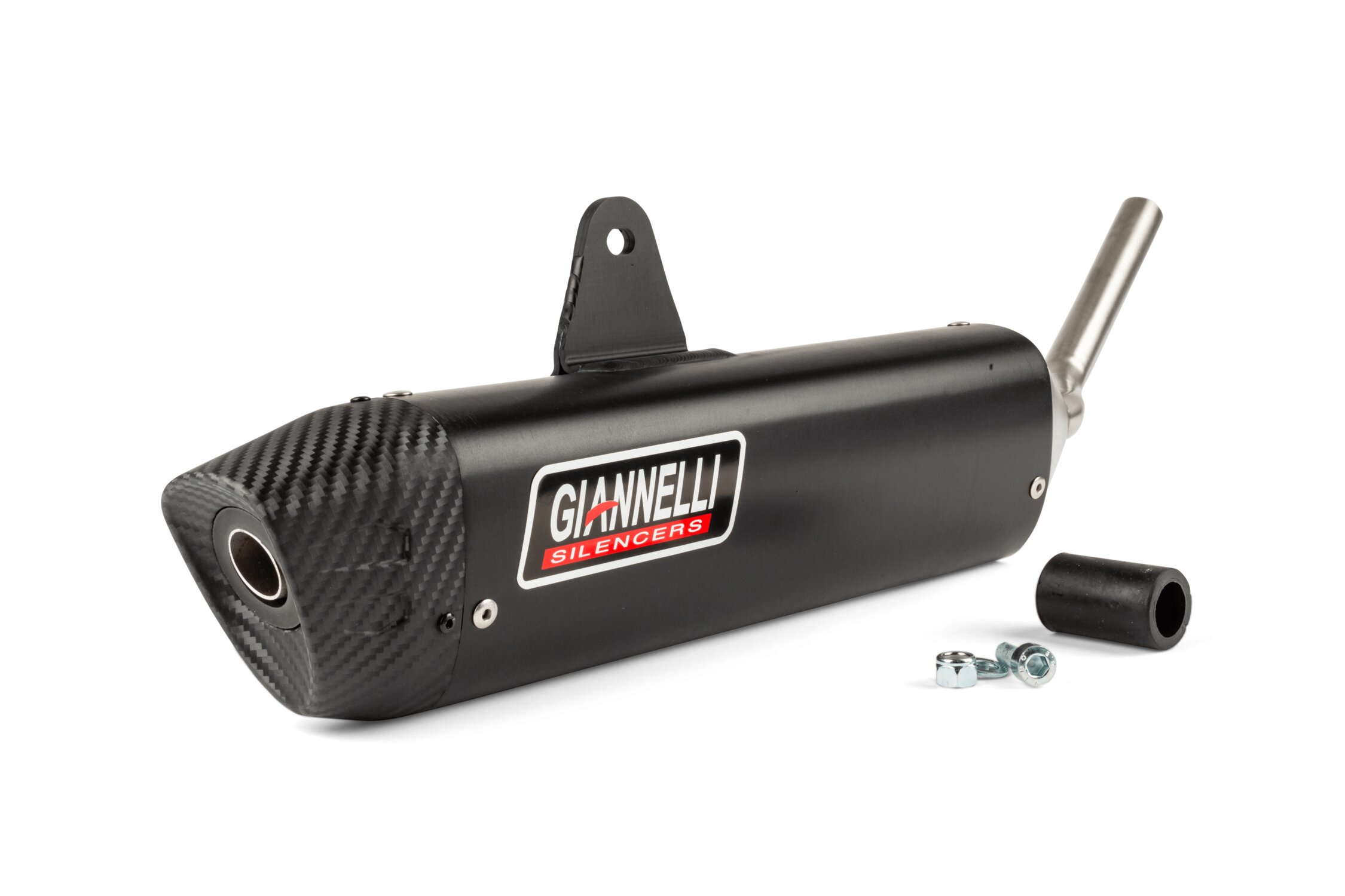 Image of Endschalldämpfer Giannelli Enduro Sonic Alu schwarz Fantic Motor XE Euro 5