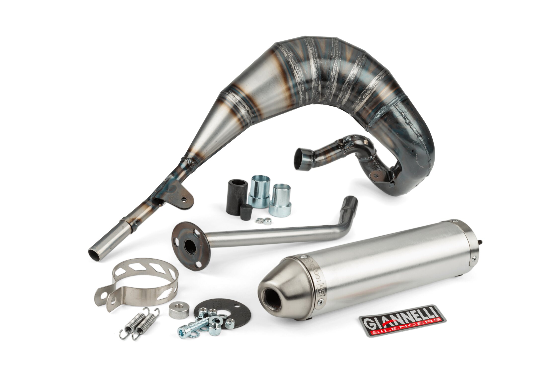 Image of Auspuff mit ESD Alu Giannelli Enduro Beta RR 2012 - 2020