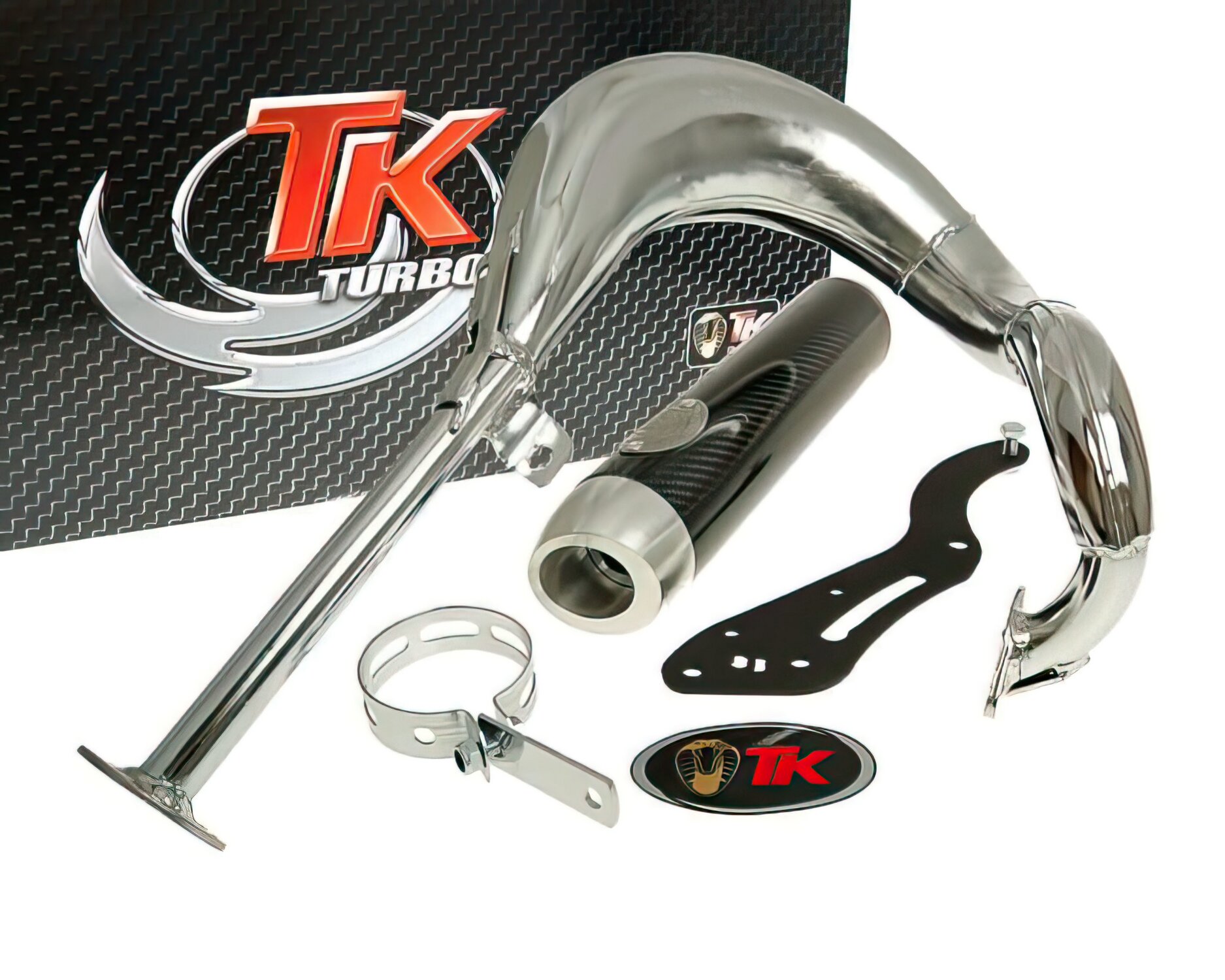 Image of Auspuff Turbo Kit Chromado Suzuki Street Magic