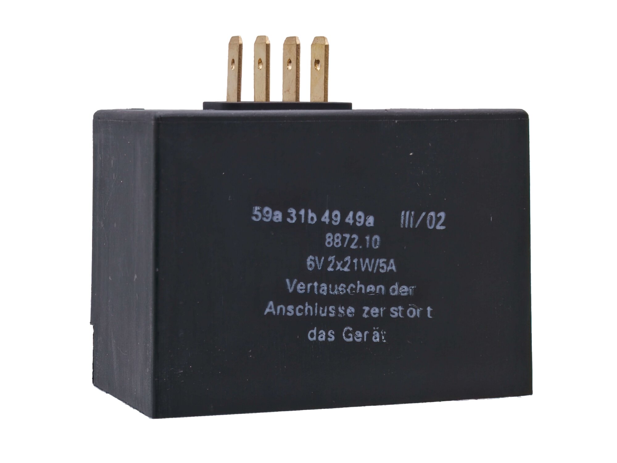 Image of Laderegler / Blinkgeber 6V 2x21W, 5A für Simson SR50