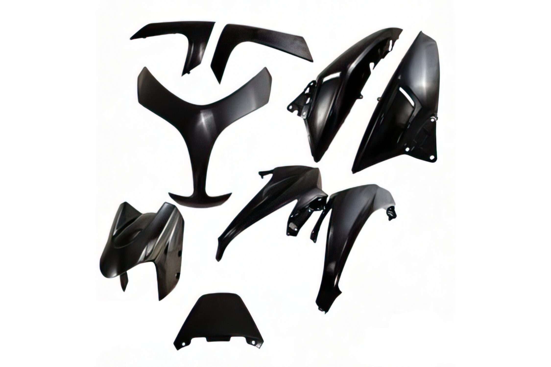 Image of Verkleidungskit 9 Teile schwarz Yamaha Tmax 500 ab 2008