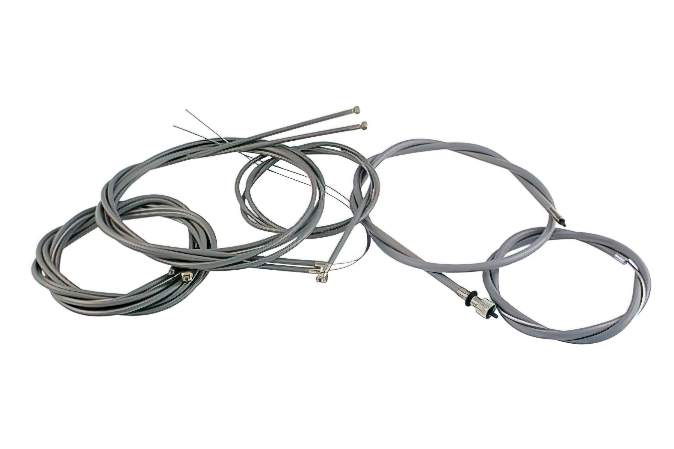 Image of Kabel/Seilzug Kit (8 Teile) RMS Vespa Primavera / ET2 125cc