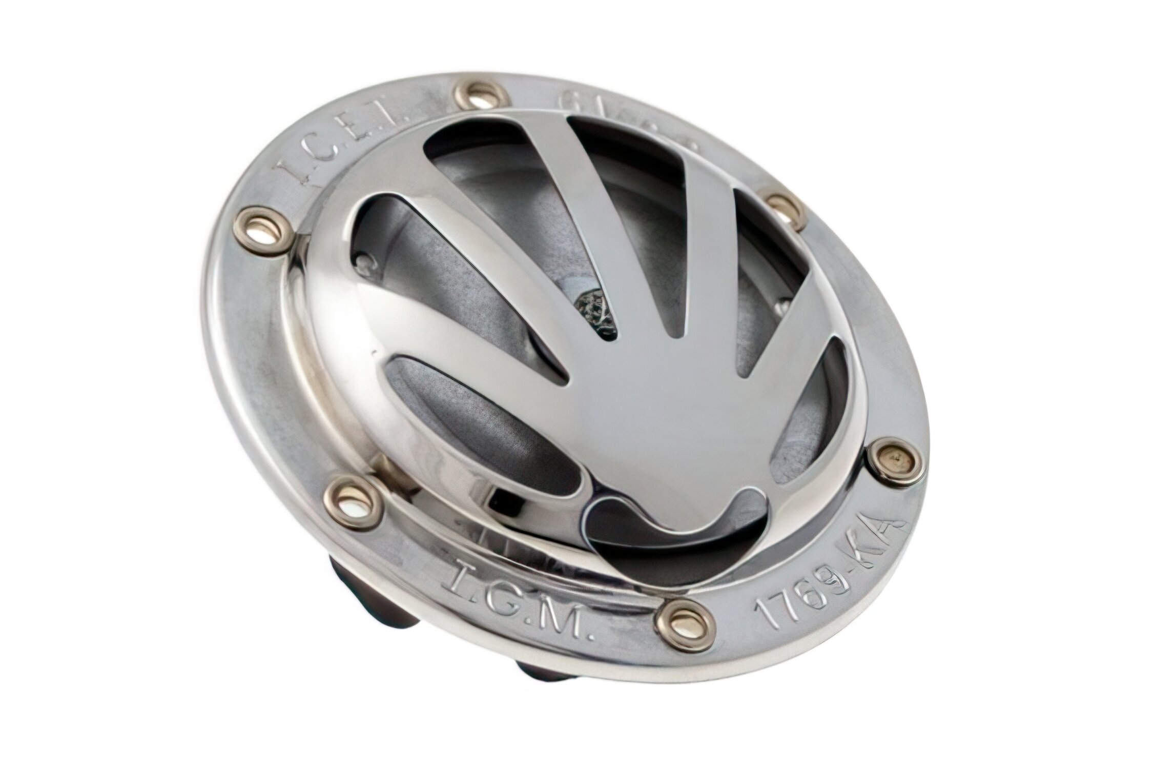 Image of Hupe RMS D.72mm 6V AC chrom Vespa SS 50-90cc / Nuova 125cc