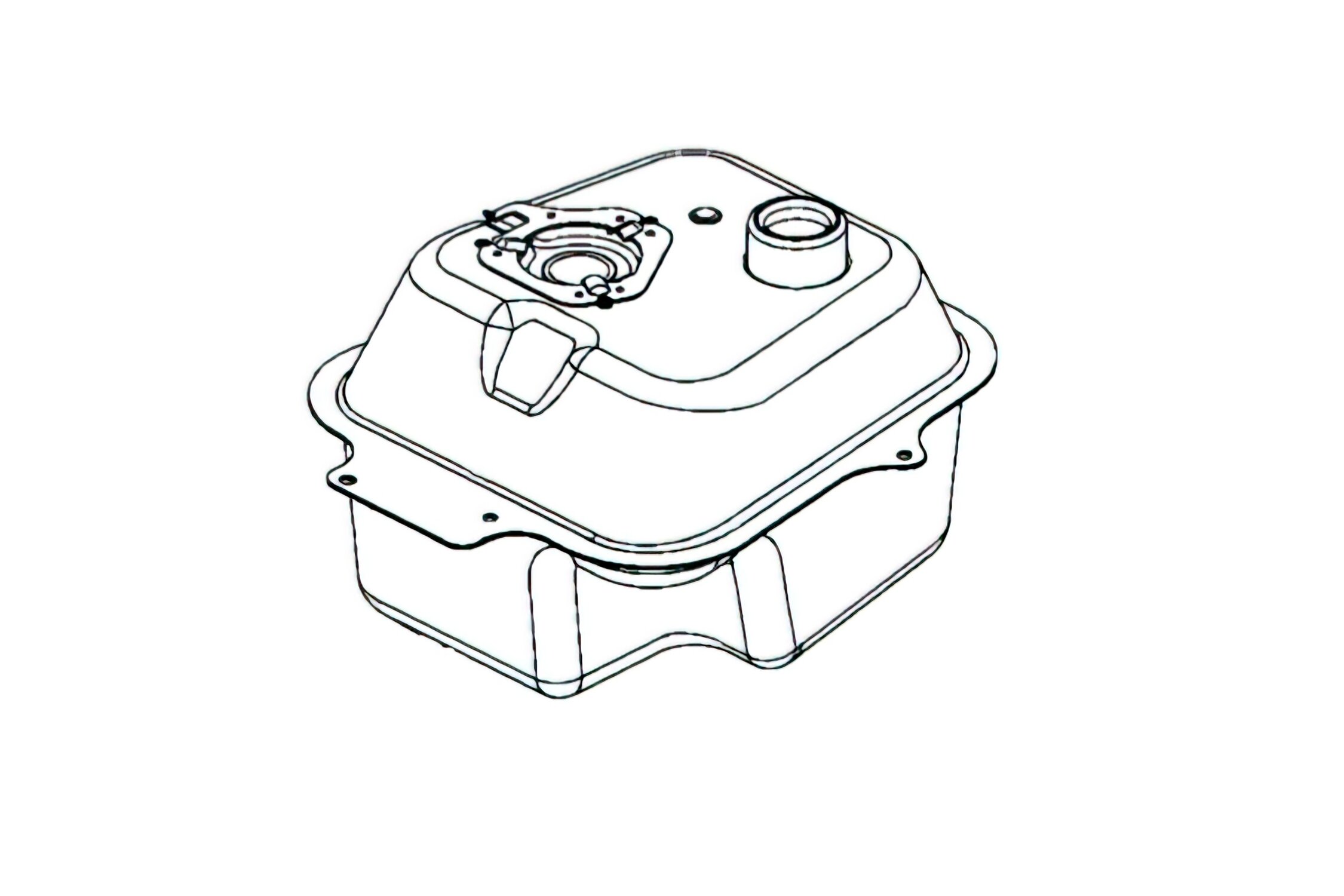 Image of Benzintank Original Kymco Agility 50cc 4-Takt 12 Zoll