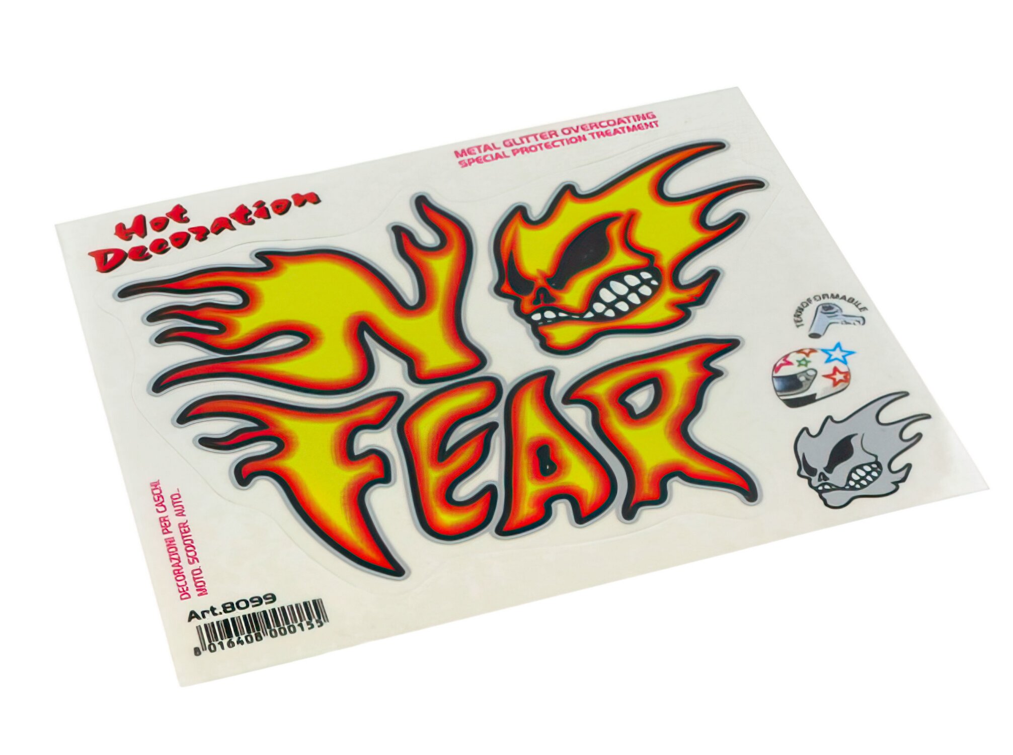 Sticker, No Fear